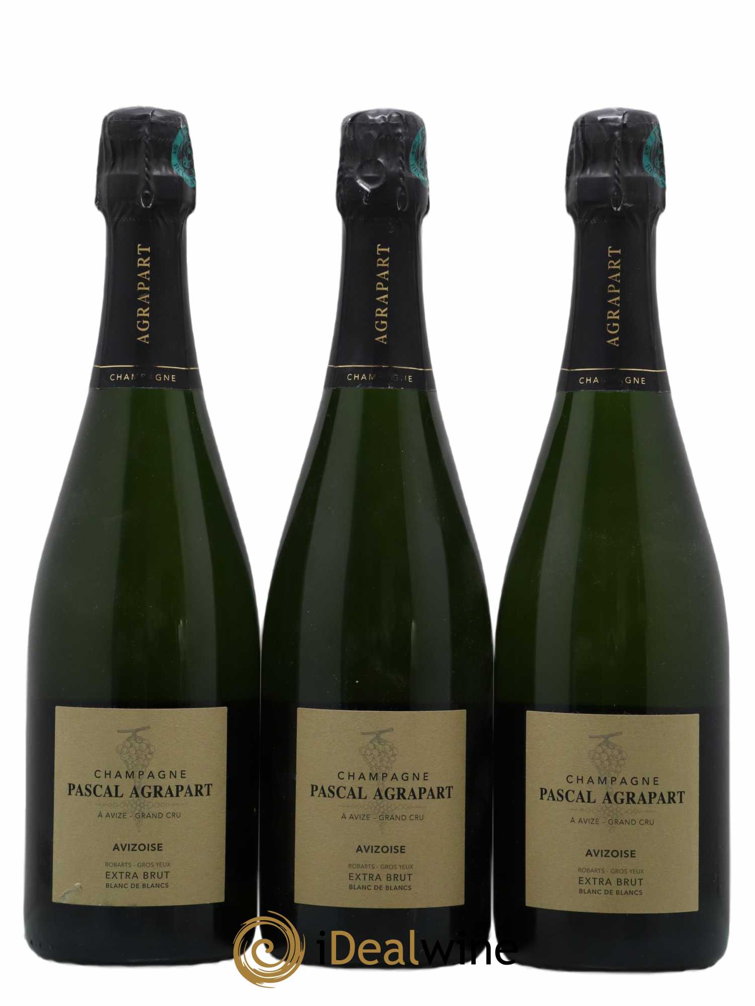 Avizoise Blanc de Blancs Brut Nature Pascal Agrapart 2016 - Lot de 3 bouteilles - 0