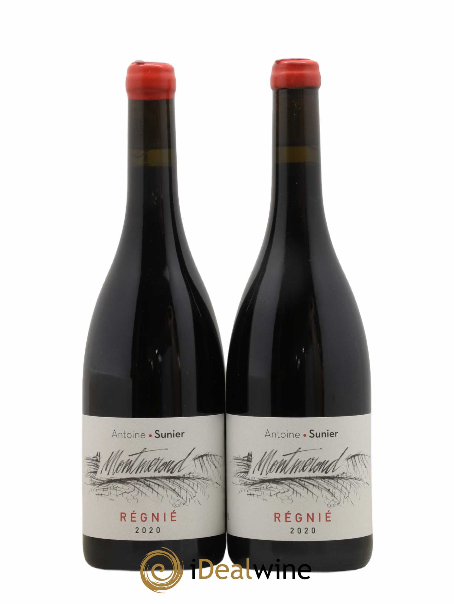 Régnié Montmeron Sunier A 2020 - Lot de 2 bouteilles - 0