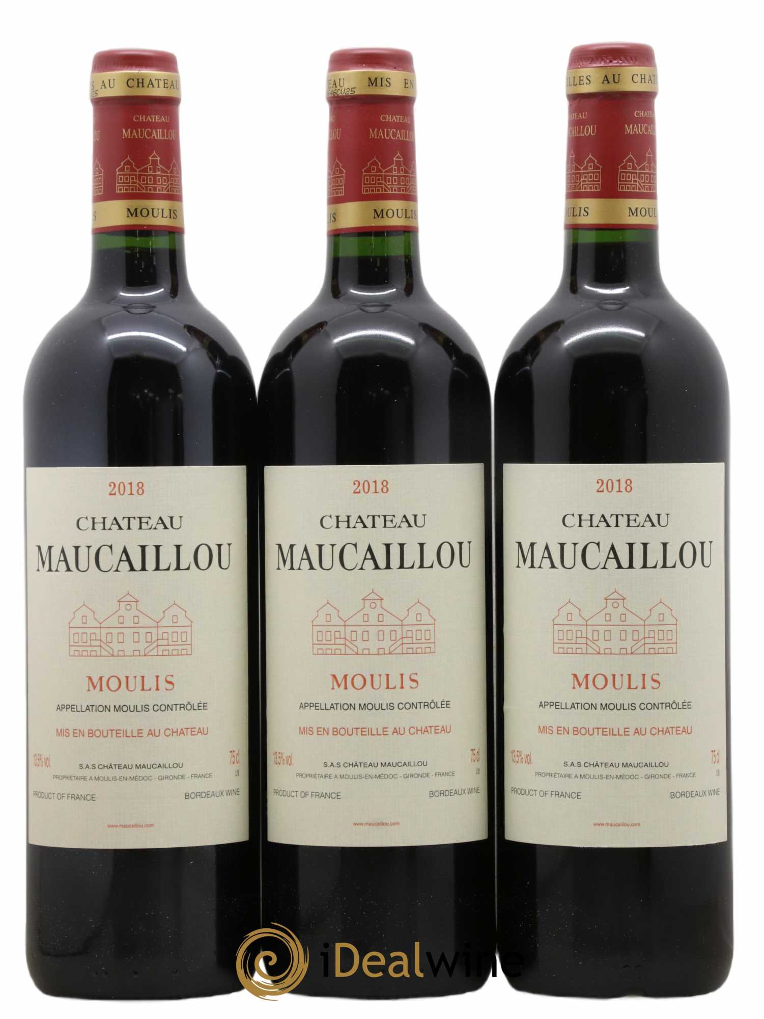 Château Maucaillou 2018 - Lot de 6 bouteilles - 2