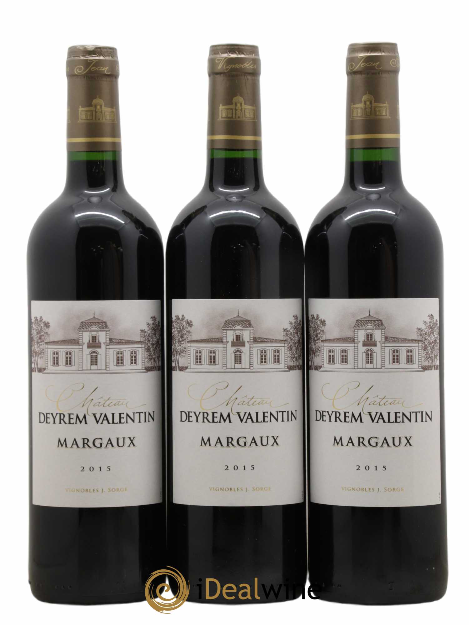 Château Deyrem Valentin Cru Bourgeois 2015 - Lot de 3 bouteilles - 0