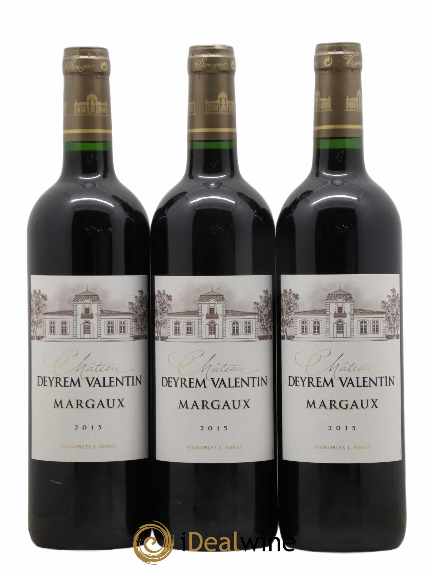 Château Deyrem Valentin Cru Bourgeois 2015 - Lot de 3 bouteilles - 0