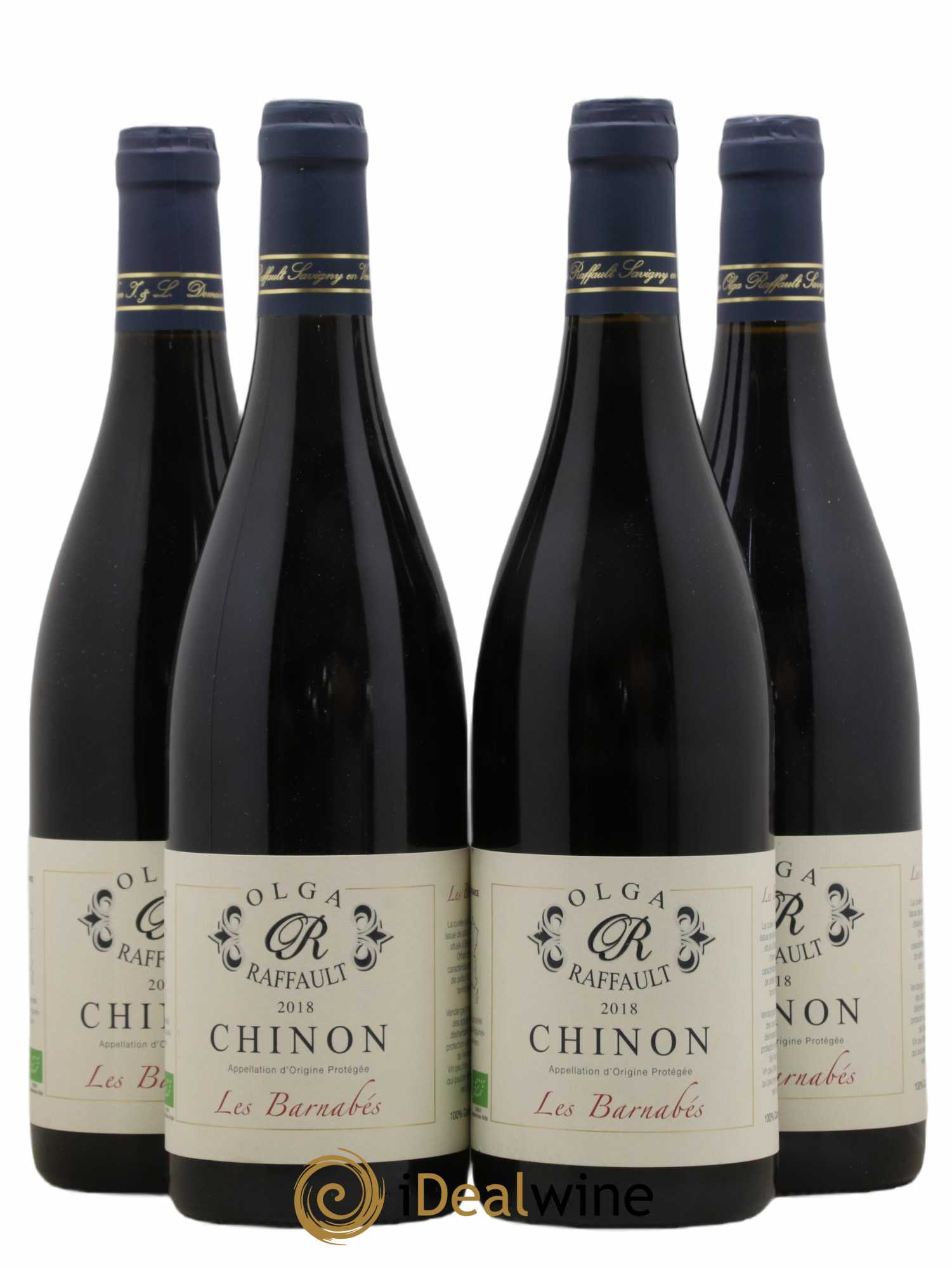 Chinon Les Barnabés Olga Raffault 2018 - Posten von 4 Flaschen - 0