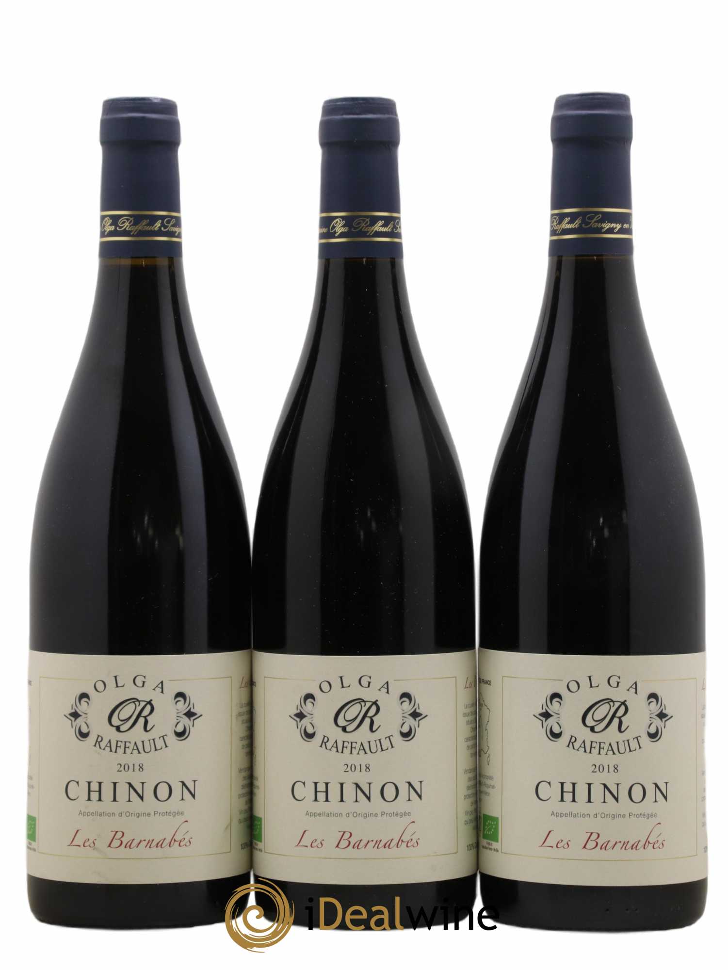 Chinon Les Barnabés Olga Raffault 2018 - Lot de 3 bouteilles - 0