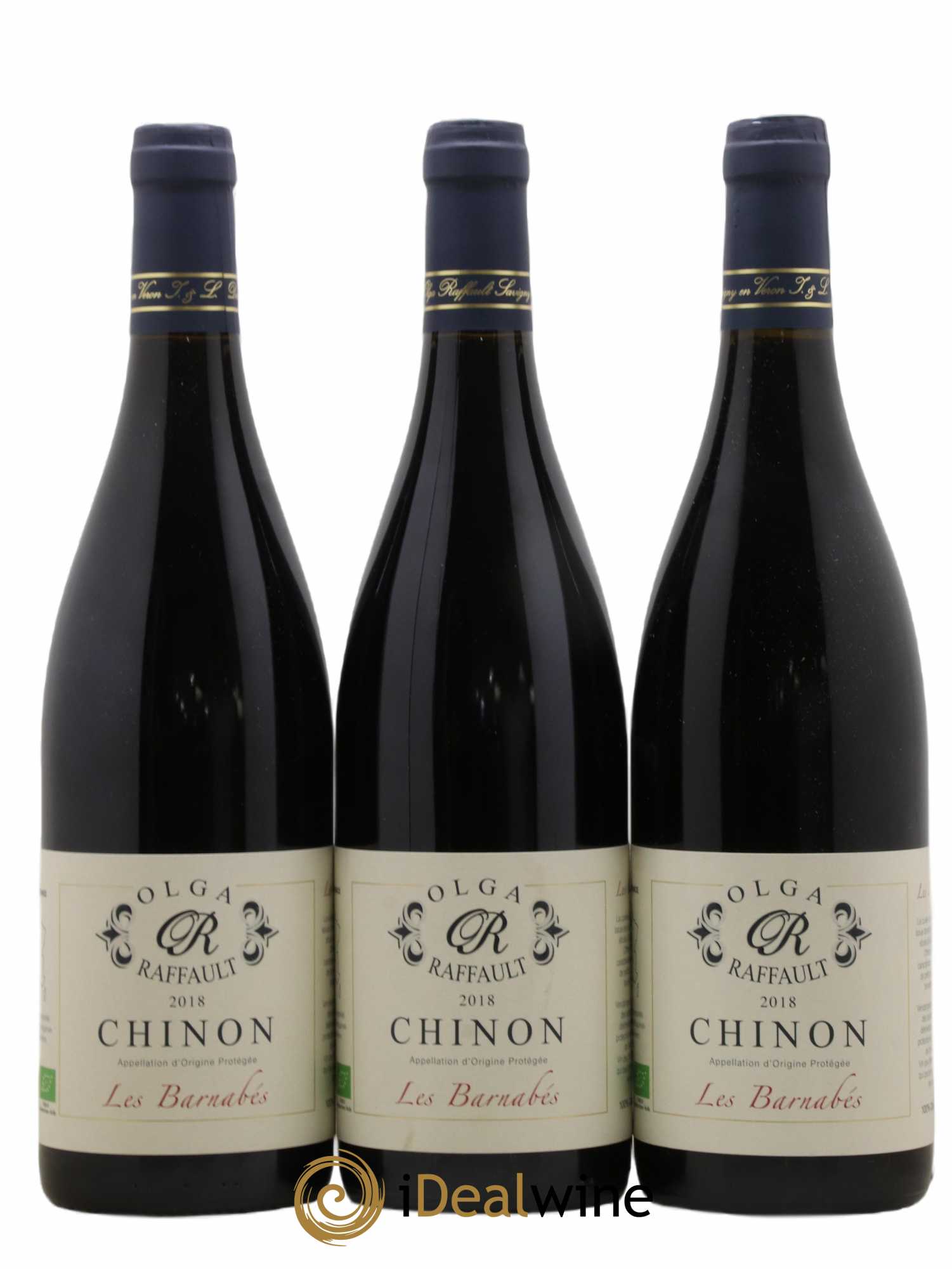 Chinon Les Barnabés Olga Raffault 2018 - Posten von 3 Flaschen - 0