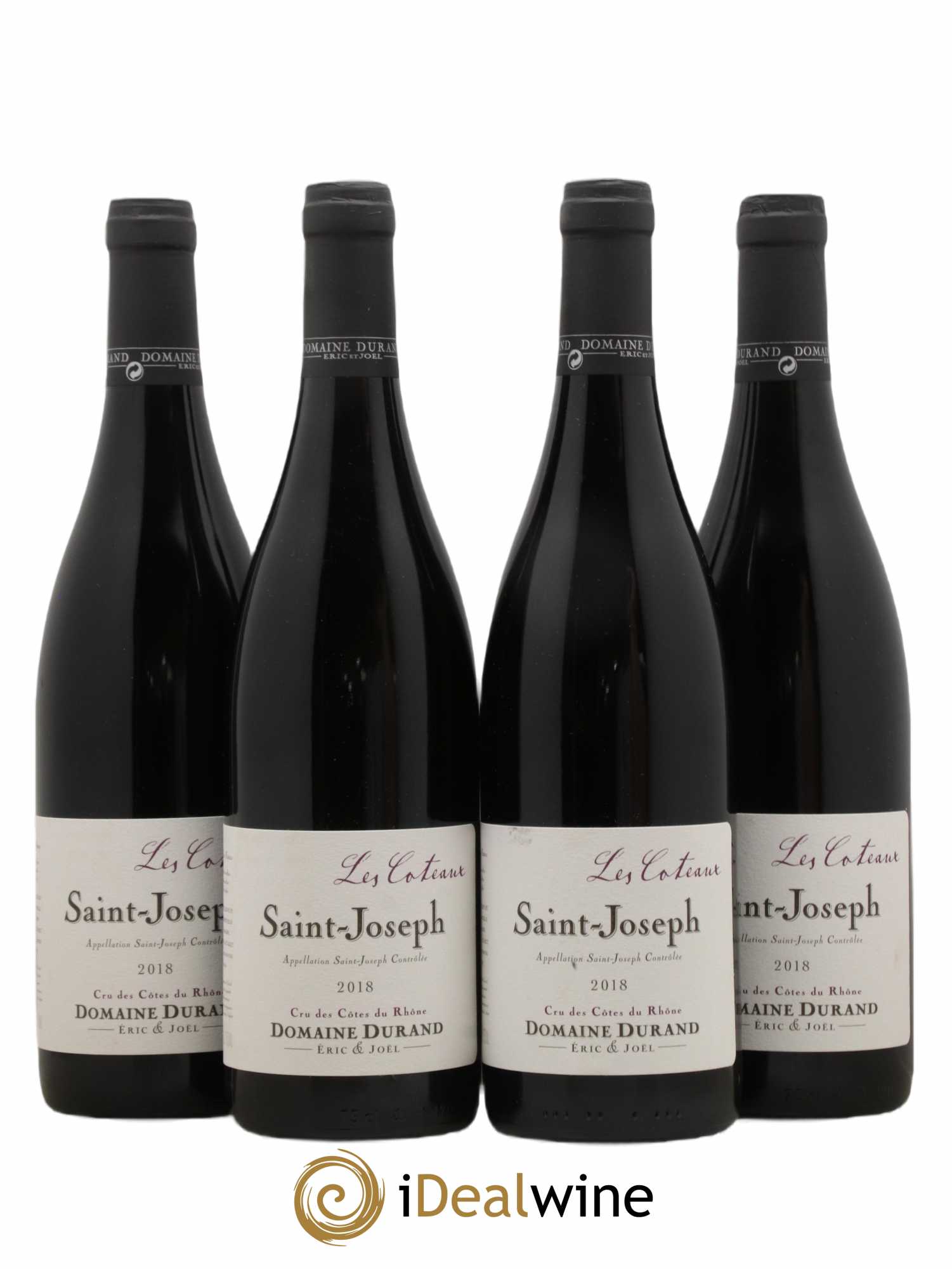 Saint-Joseph Durand Eric Et Joel Les Coteaux 2018 - Lot de 4 bouteilles - 0