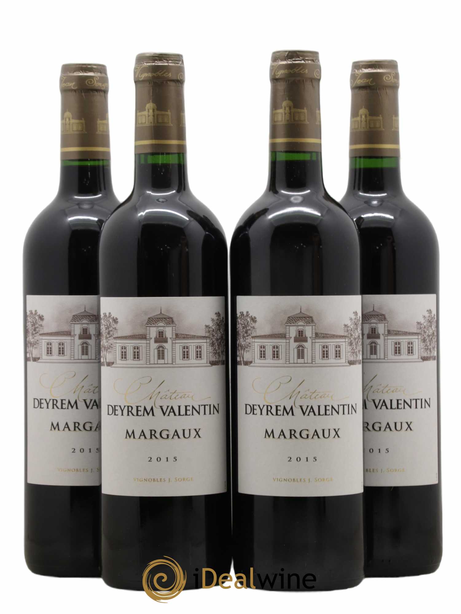 Château Deyrem Valentin Cru Bourgeois 2015 - Lot de 4 bouteilles - 0