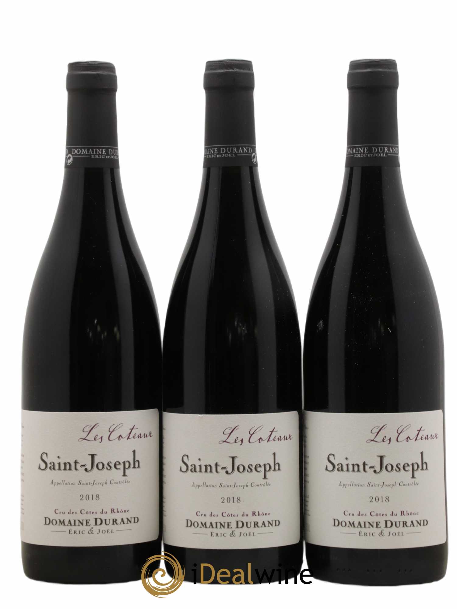 Saint-Joseph Durand Eric Et Joel Les Coteaux 2018 - Lot de 3 bouteilles - 0