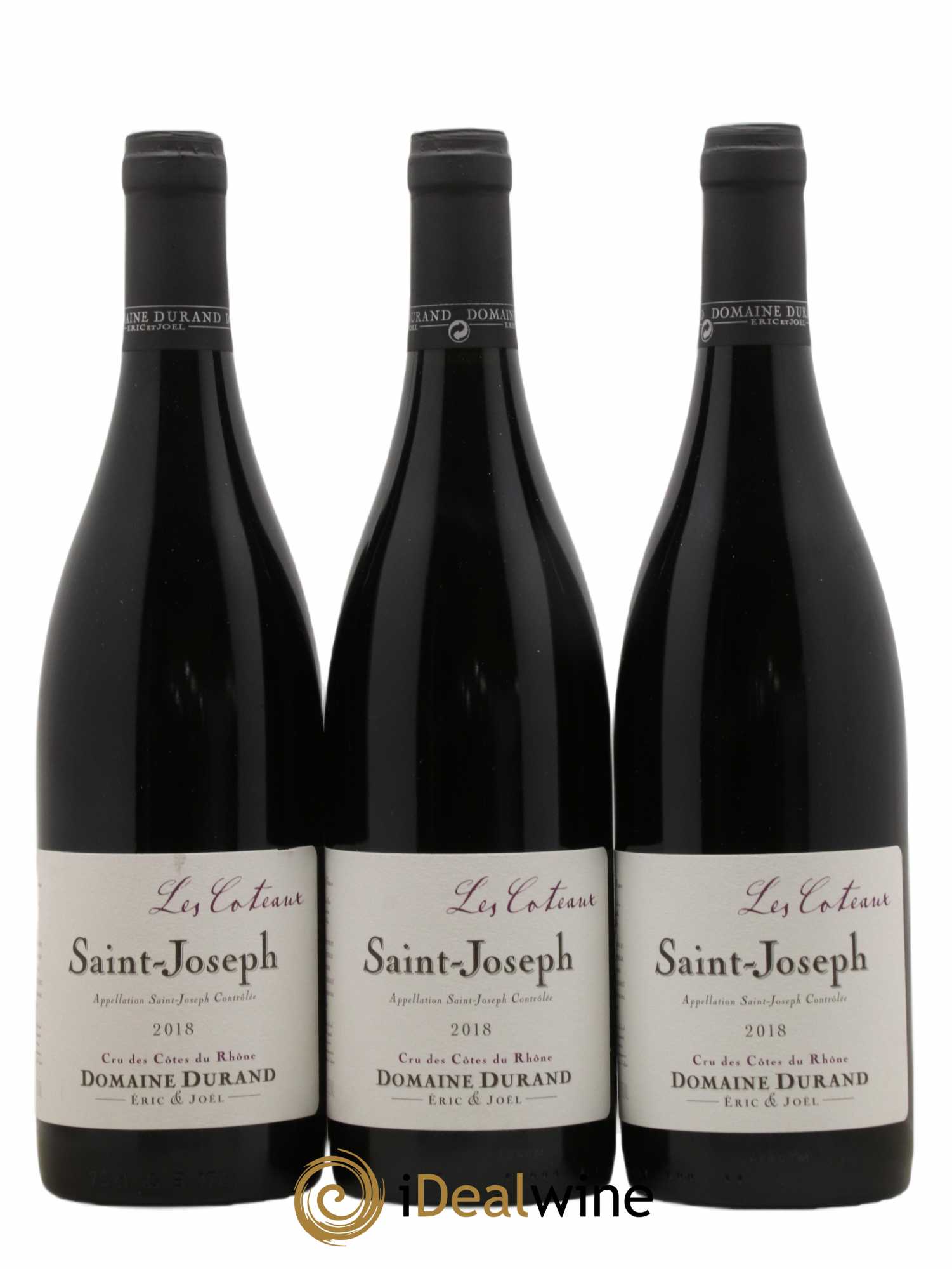 Saint-Joseph Durand Eric Et Joel Les Coteaux 2018 - Lot de 3 bouteilles - 0