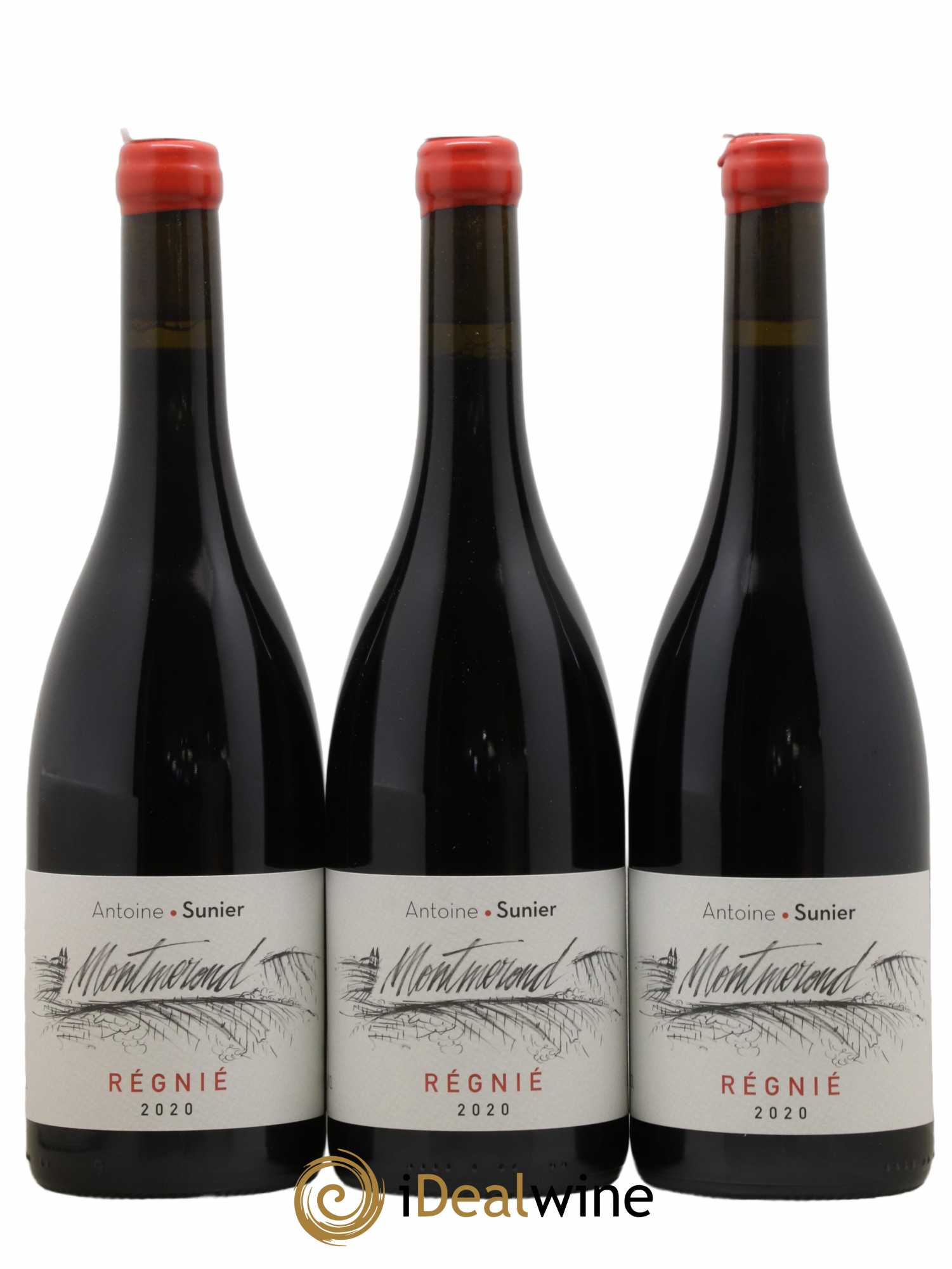 Régnié Montmeron Sunier A 2020 - Lot de 3 bouteilles - 0