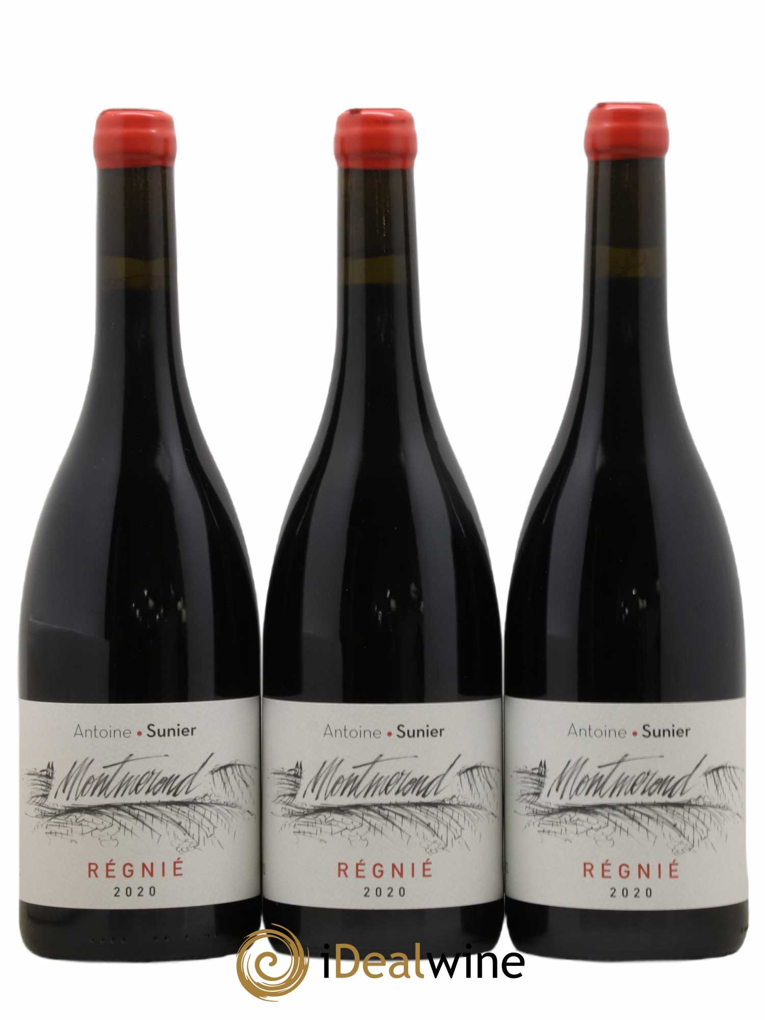 Régnié Montmeron Sunier A 2020 - Lot de 3 bouteilles - 0