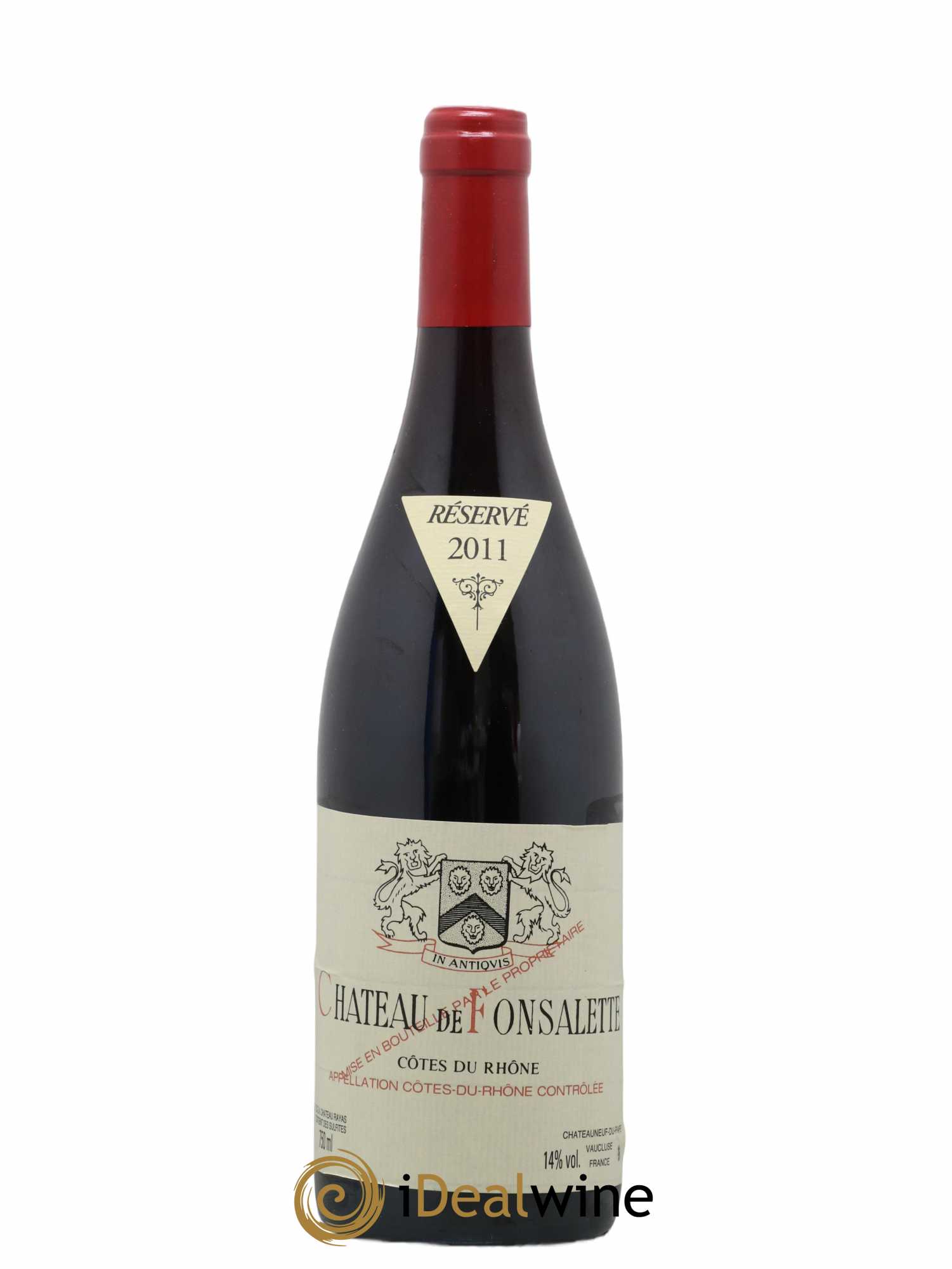 Côtes-du-Rhône Château de Fonsalette Emmanuel Reynaud 2011 - Lot de 1 bouteille - 0