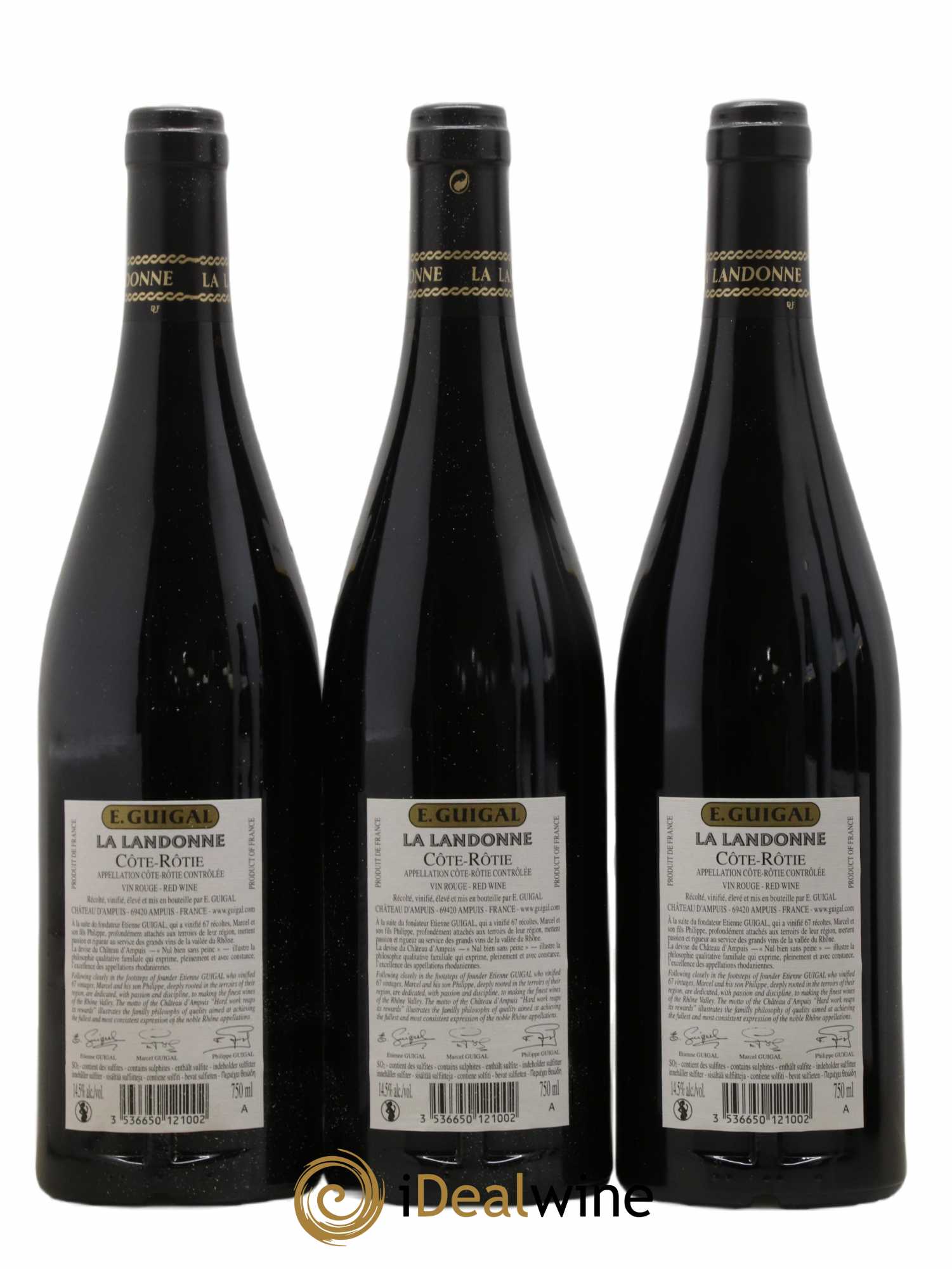 Côte-Rôtie La Landonne Guigal 2018 - Lot of 6 bottles - 2