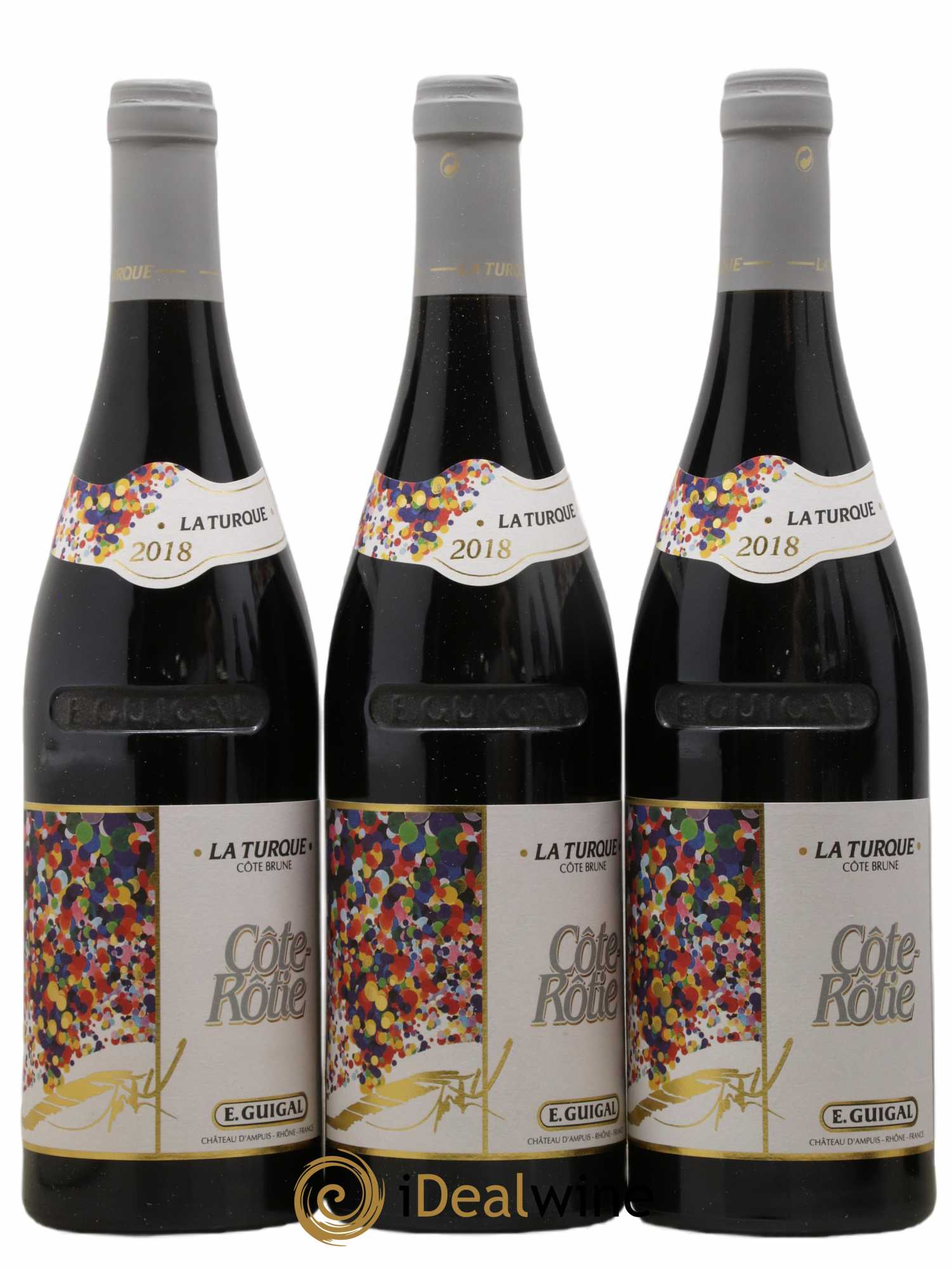 Côte-Rôtie La Turque Guigal 2018 - Lot de 6 bouteilles - 1