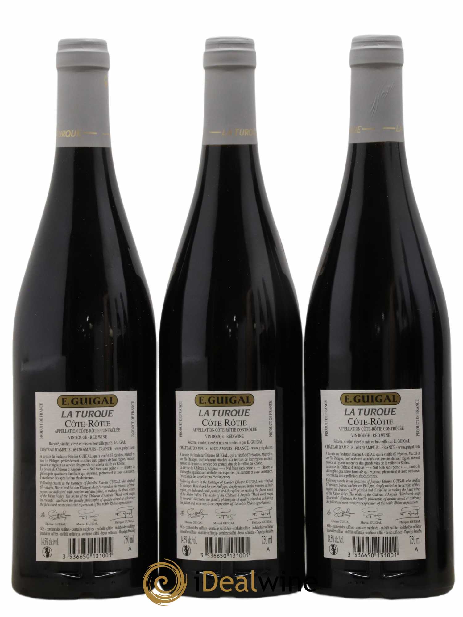 Côte-Rôtie La Turque Guigal 2018 - Lot de 6 bouteilles - 2