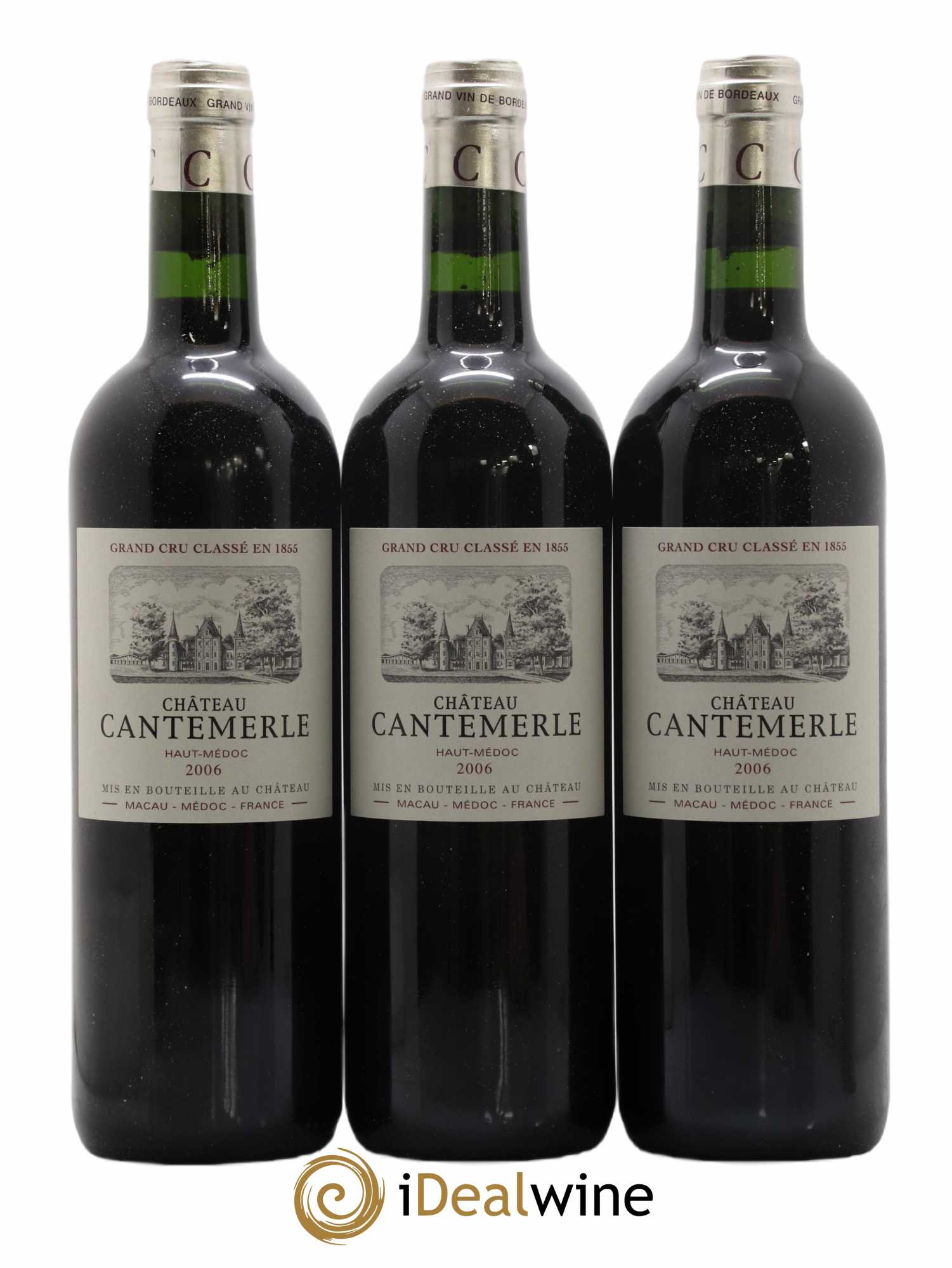 Château Cantemerle 5ème Grand Cru Classé 2006 - Lot de 12 bouteilles - 1
