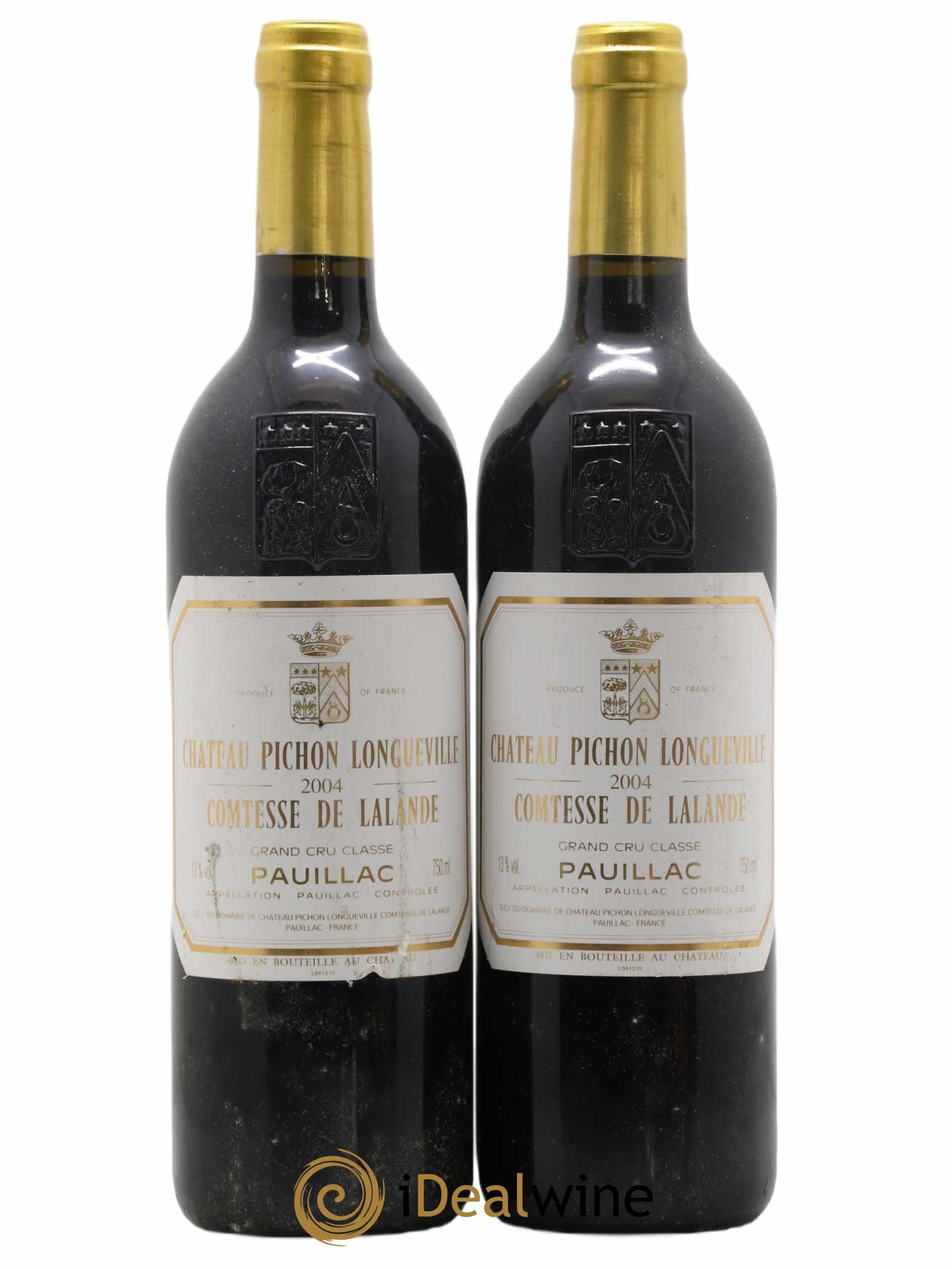 Château Pichon Longueville Comtesse de Lalande 2ème Grand Cru Classé 2004 - Lot de 2 bouteilles - 0