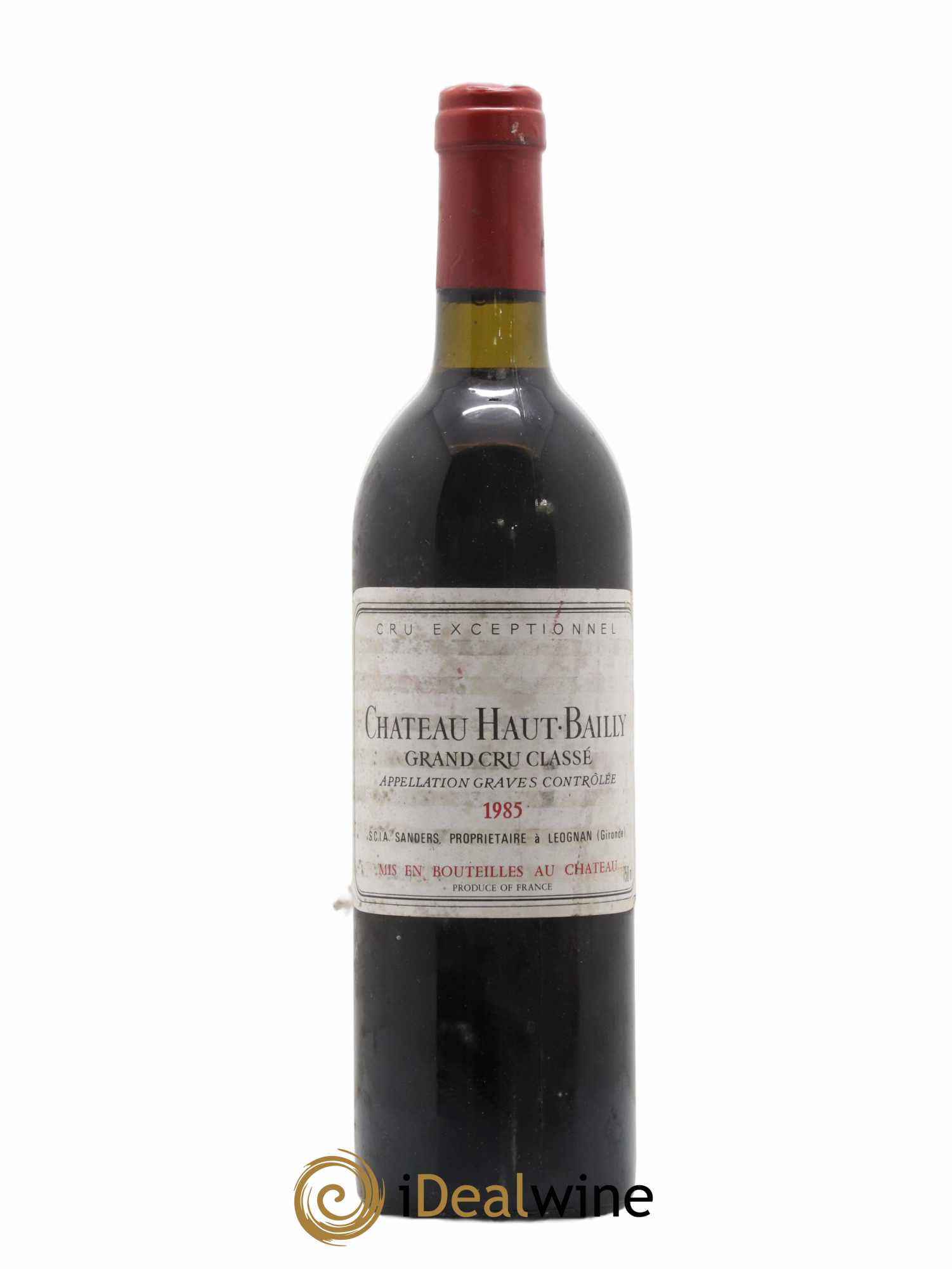 Château Haut-Bailly Cru Classé de Graves 1985 - Lot de 1 bouteille - 0