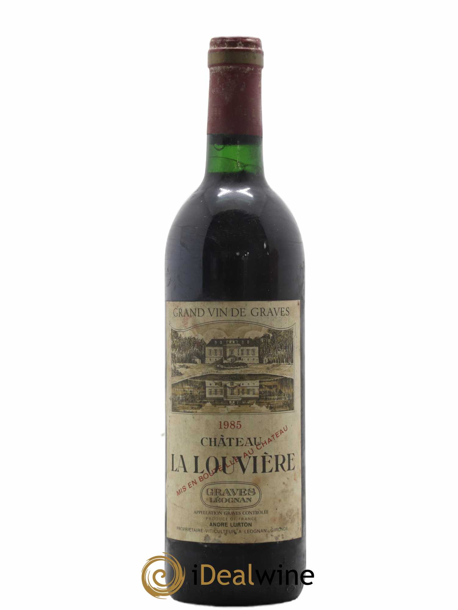 Château la Louvière 1985 - Lot de 1 bouteille - 0