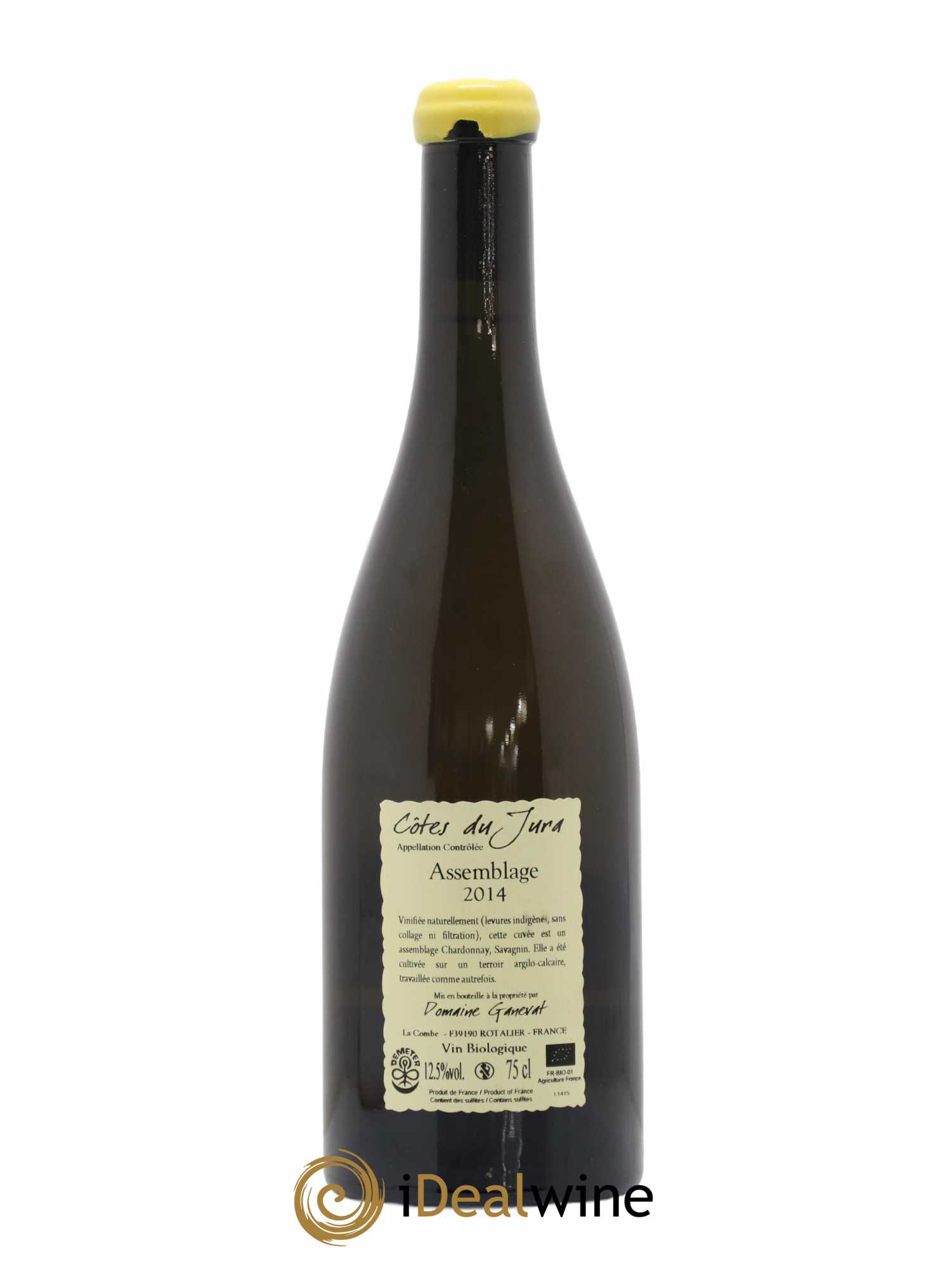 Côtes du Jura Cuvée Orégane Jean-François Ganevat (Domaine) 2014 - Lot de 1 bouteille - 1