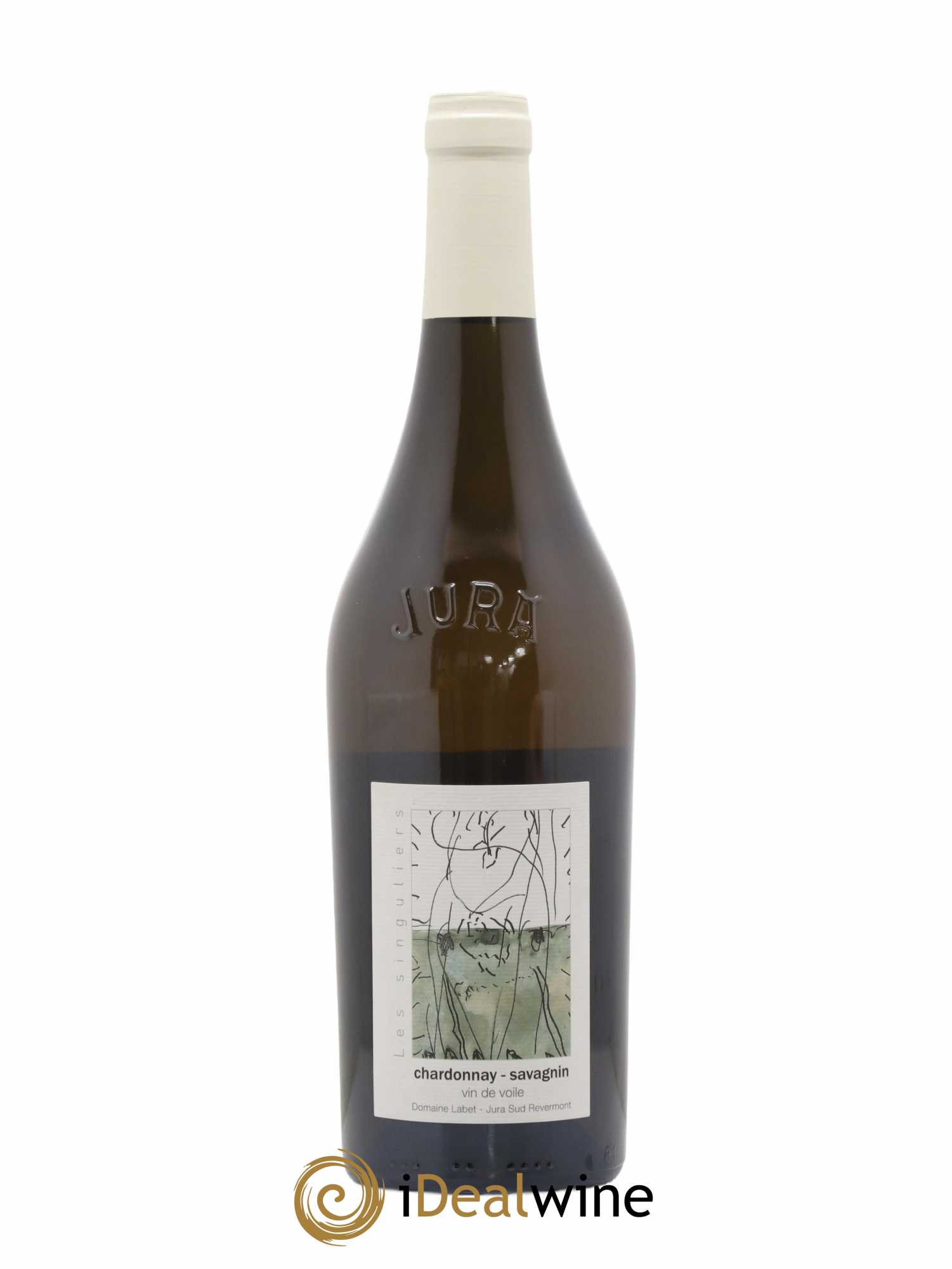 Côtes du Jura Vin de Voile Chardonnay-Savagnin cuvée de garde Romain - Julien - Charline Labet 2016 - Lot de 1 bouteille - 0