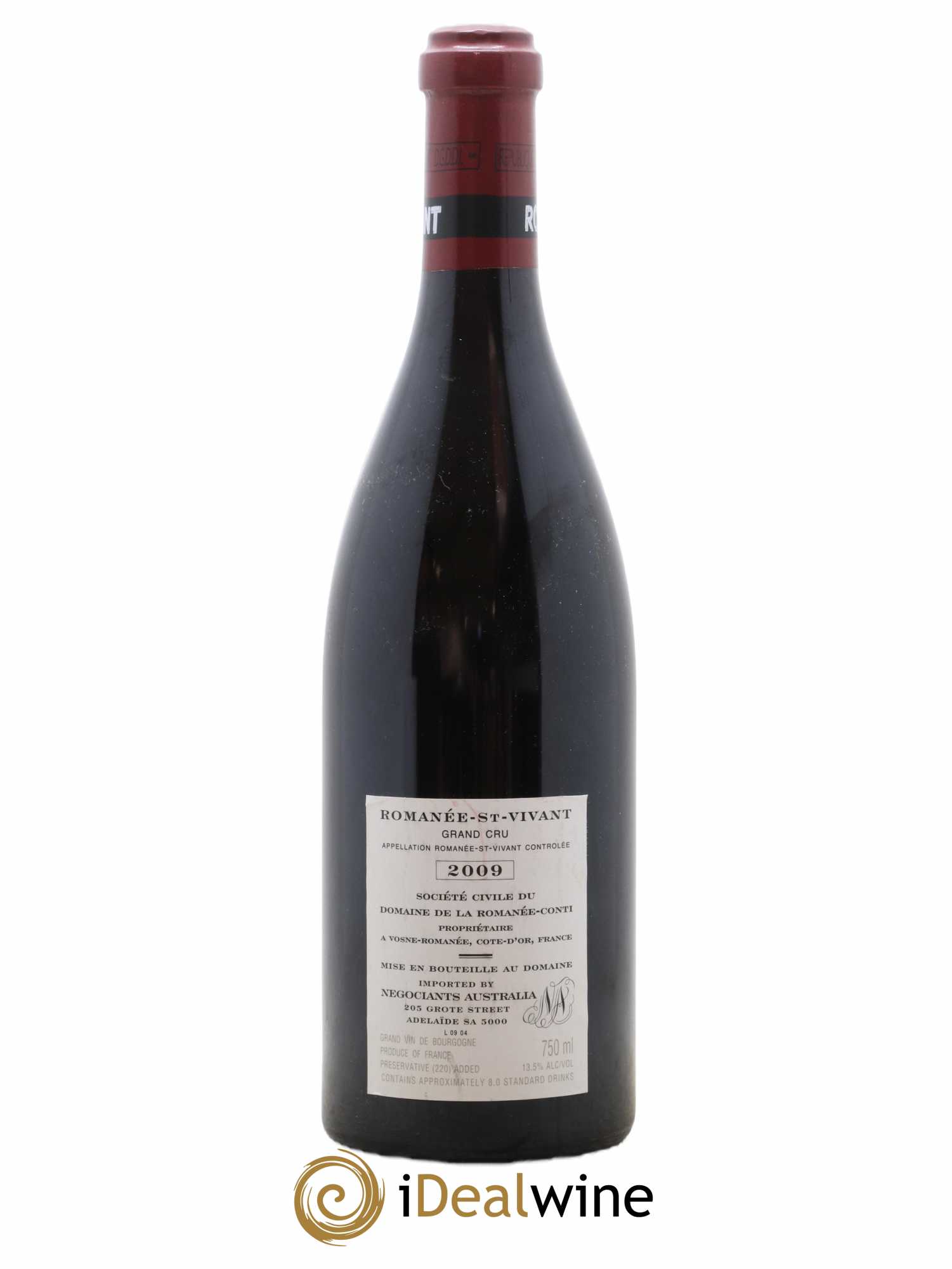 Romanée-Saint-Vivant Grand Cru Domaine de la Romanée-Conti 2009 - Lot de 1 bouteille - 1