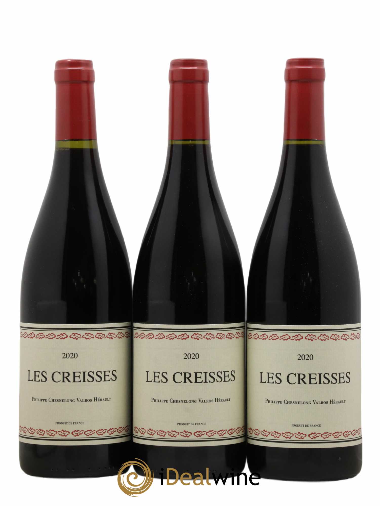 Vin de France Les Creisses Les Creisses (Domaine) 2020 - Lot de 3 bouteilles - 0