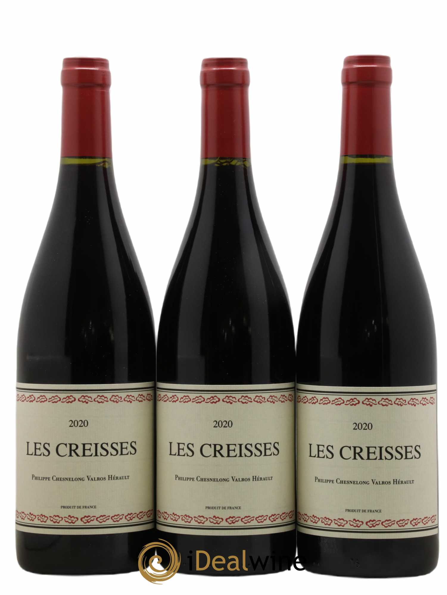 Vin de France Les Creisses Les Creisses (Domaine) 2020 - Lot de 3 bouteilles - 0
