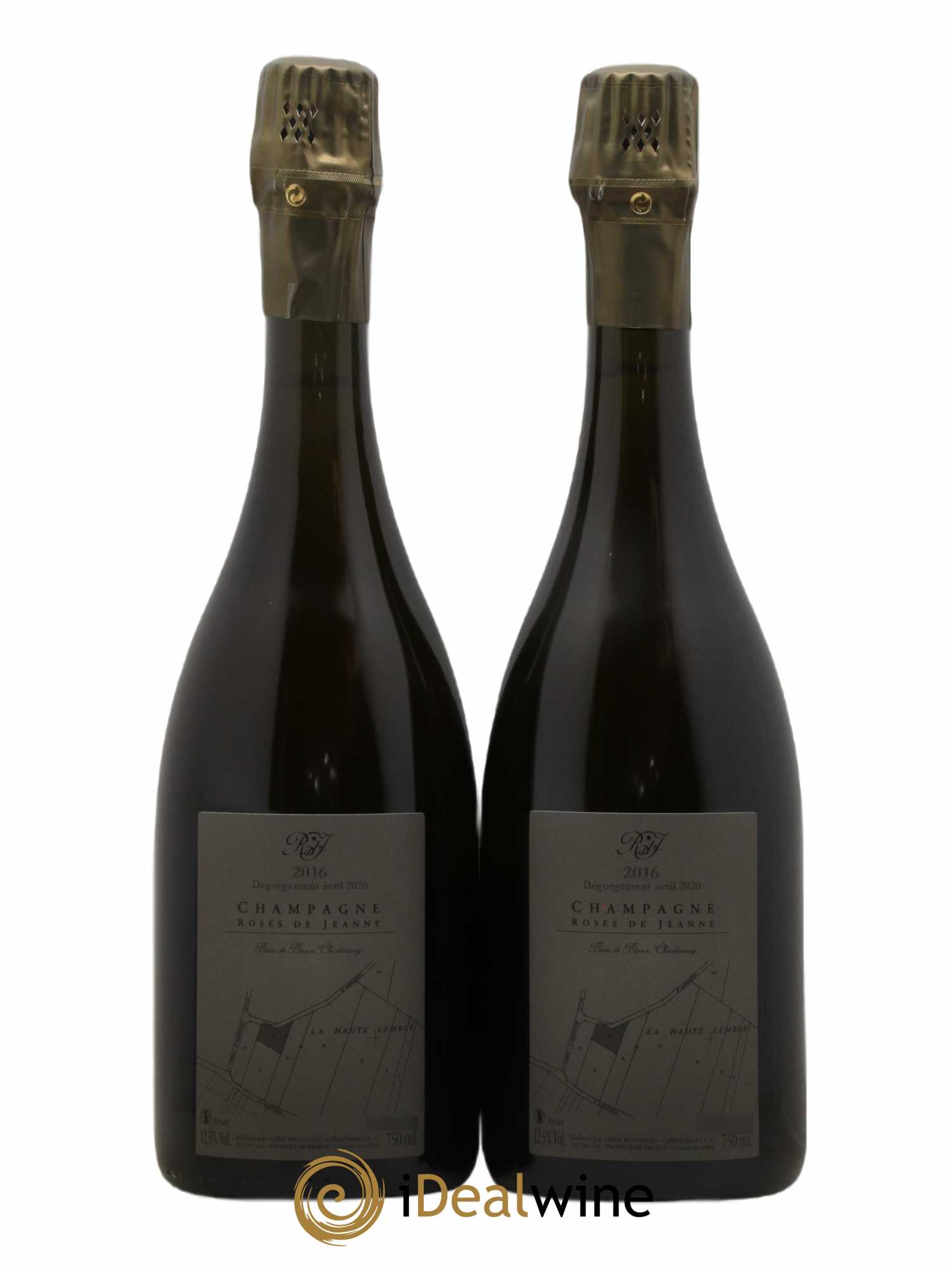 Roses de Jeanne La Haute-Lemblé Cédric Bouchard 2016 - Lot de 2 bouteilles - 1