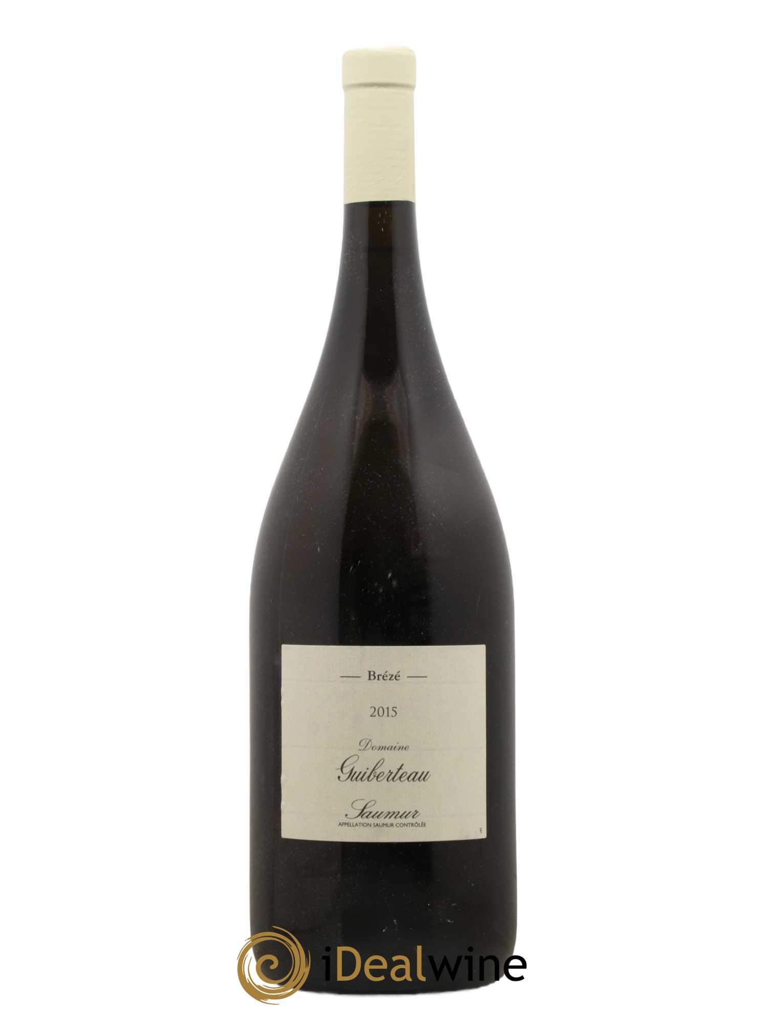 Saumur Brézé Domaine Guiberteau 2015 - Lot de 1 magnum - 0