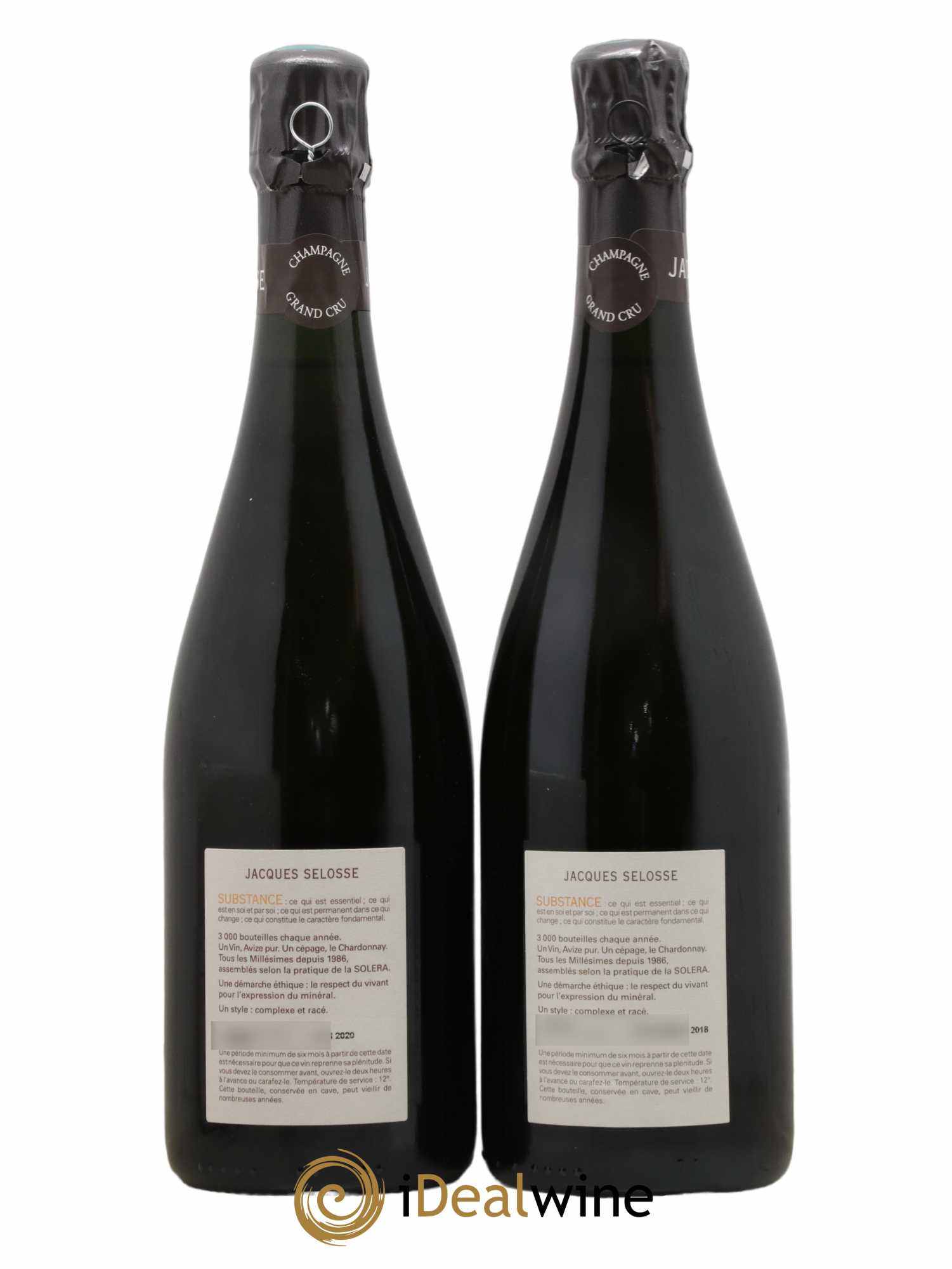 Substance Jacques Selosse - Lot de 2 bouteilles - 1