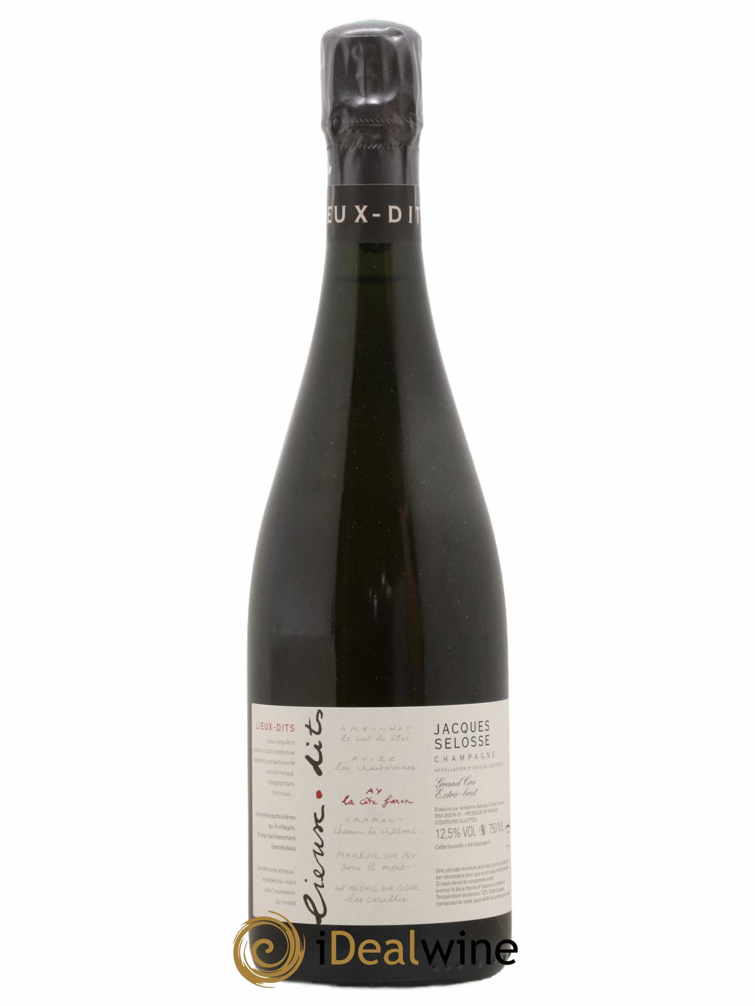 La Côte Faron Blanc de Noirs Grand Cru Extra-Brut Jacques Selosse - Lot de 1 bouteille - 0