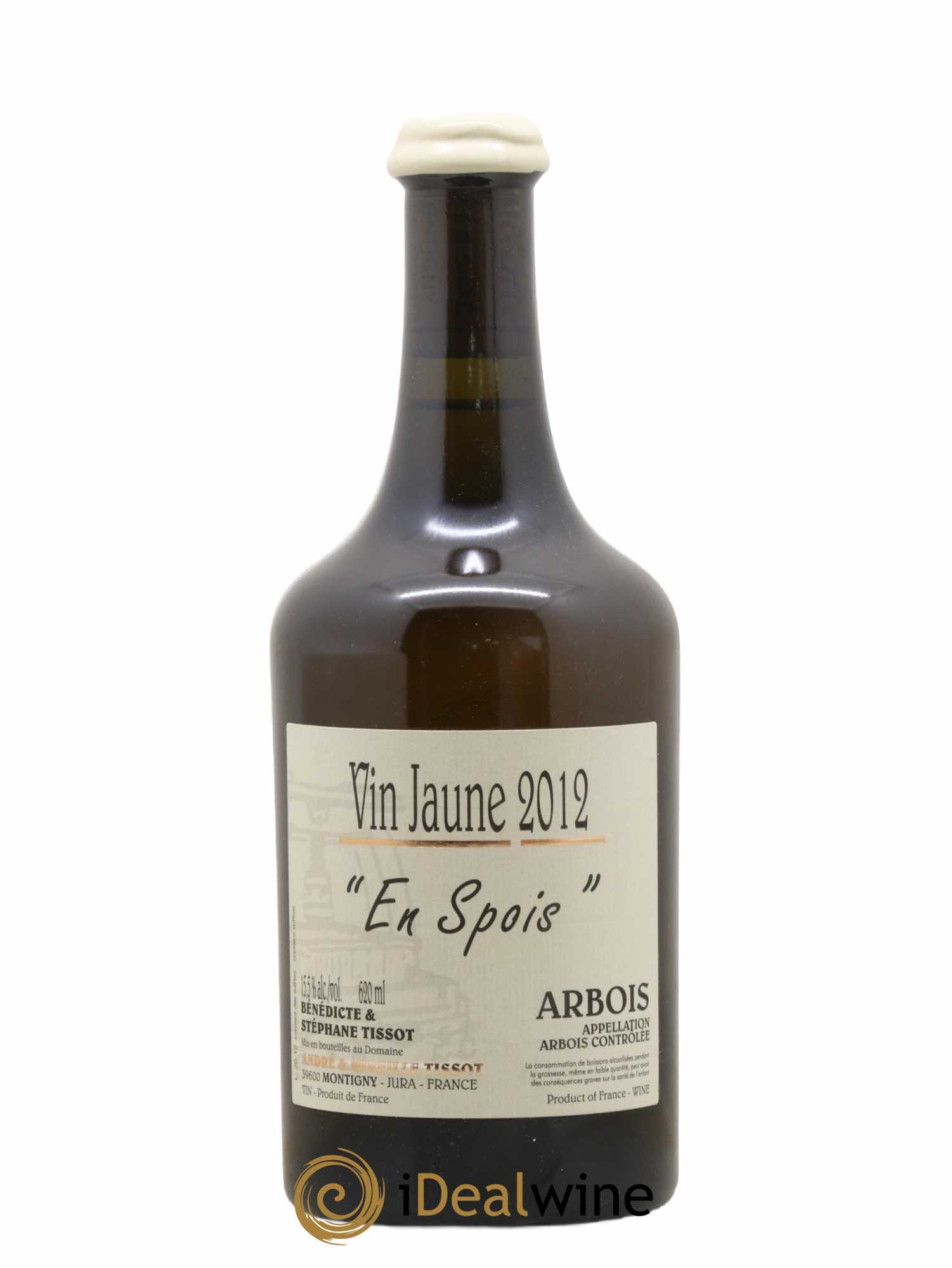 Arbois Vin Jaune En Spois Bénédicte et Stéphane Tissot 2012 - Lot de 1 bouteille - 0
