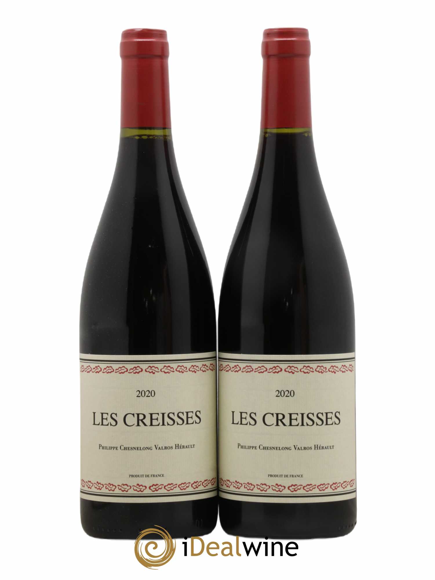 Vin de France Les Creisses Les Creisses (Domaine) 2020 - Lot de 2 bouteilles - 0