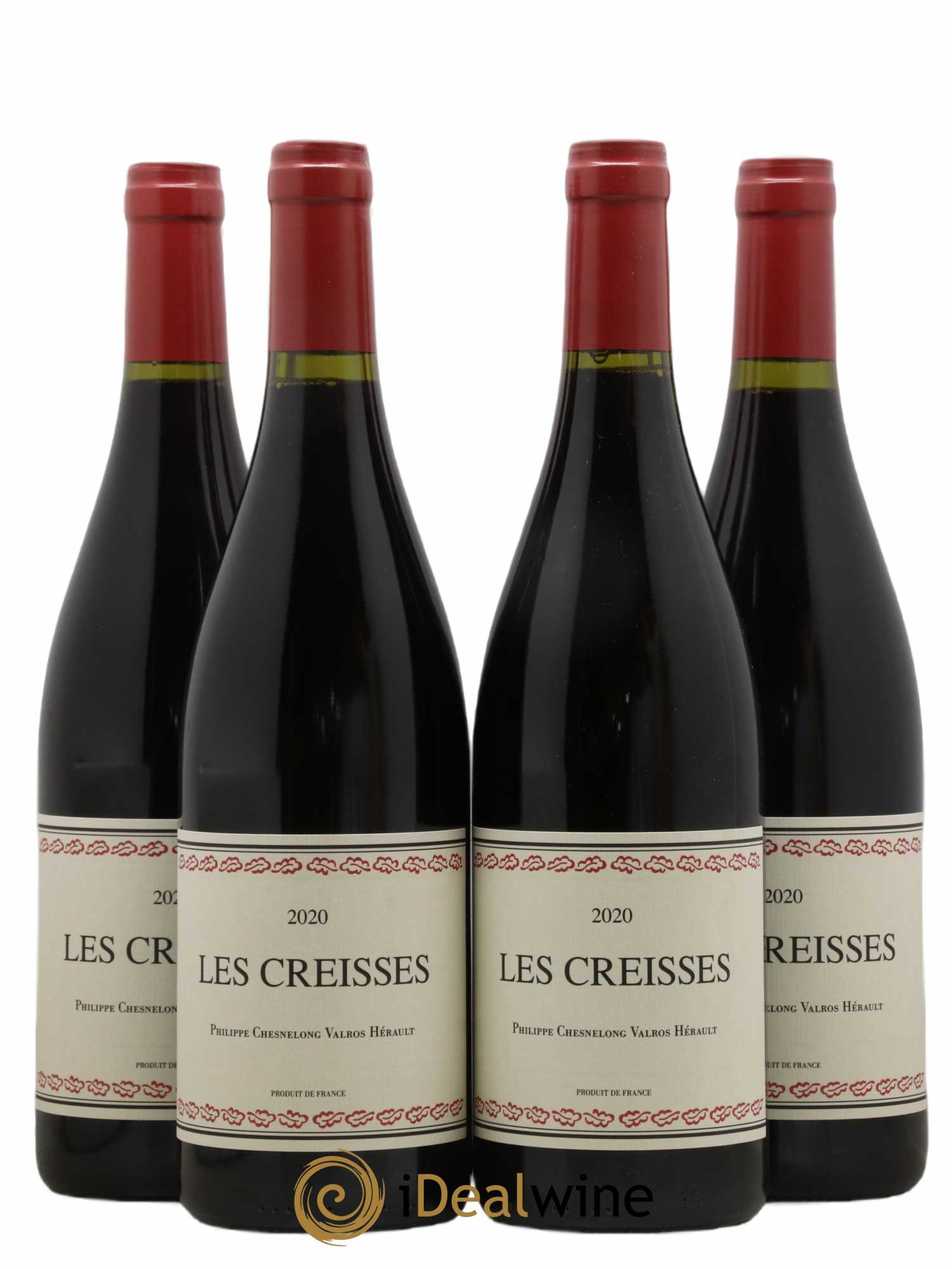 Vin de France Les Creisses Les Creisses (Domaine) 2020 - Lot de 4 bouteilles - 0