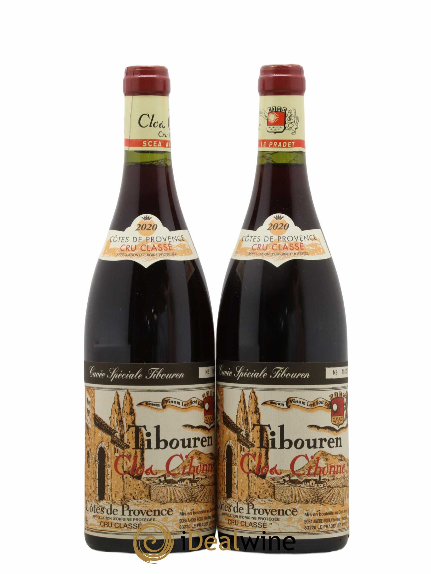 Côtes de Provence Cuvée Spéciale Tibouren Clos Cibonne 2020 - Lot de 2 bouteilles - 0