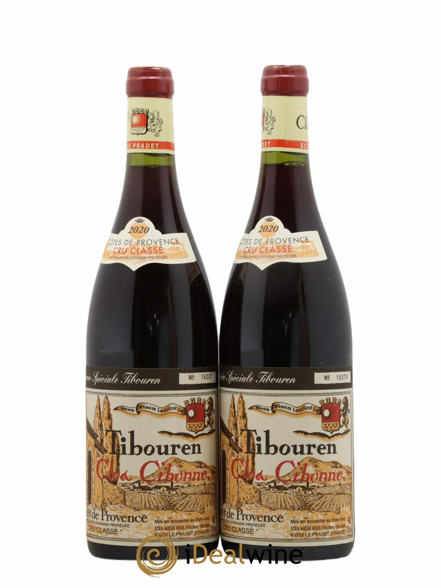 Côtes de Provence Cuvée Spéciale Tibouren Clos Cibonne 2020 - Lot de 2 bouteilles - 0