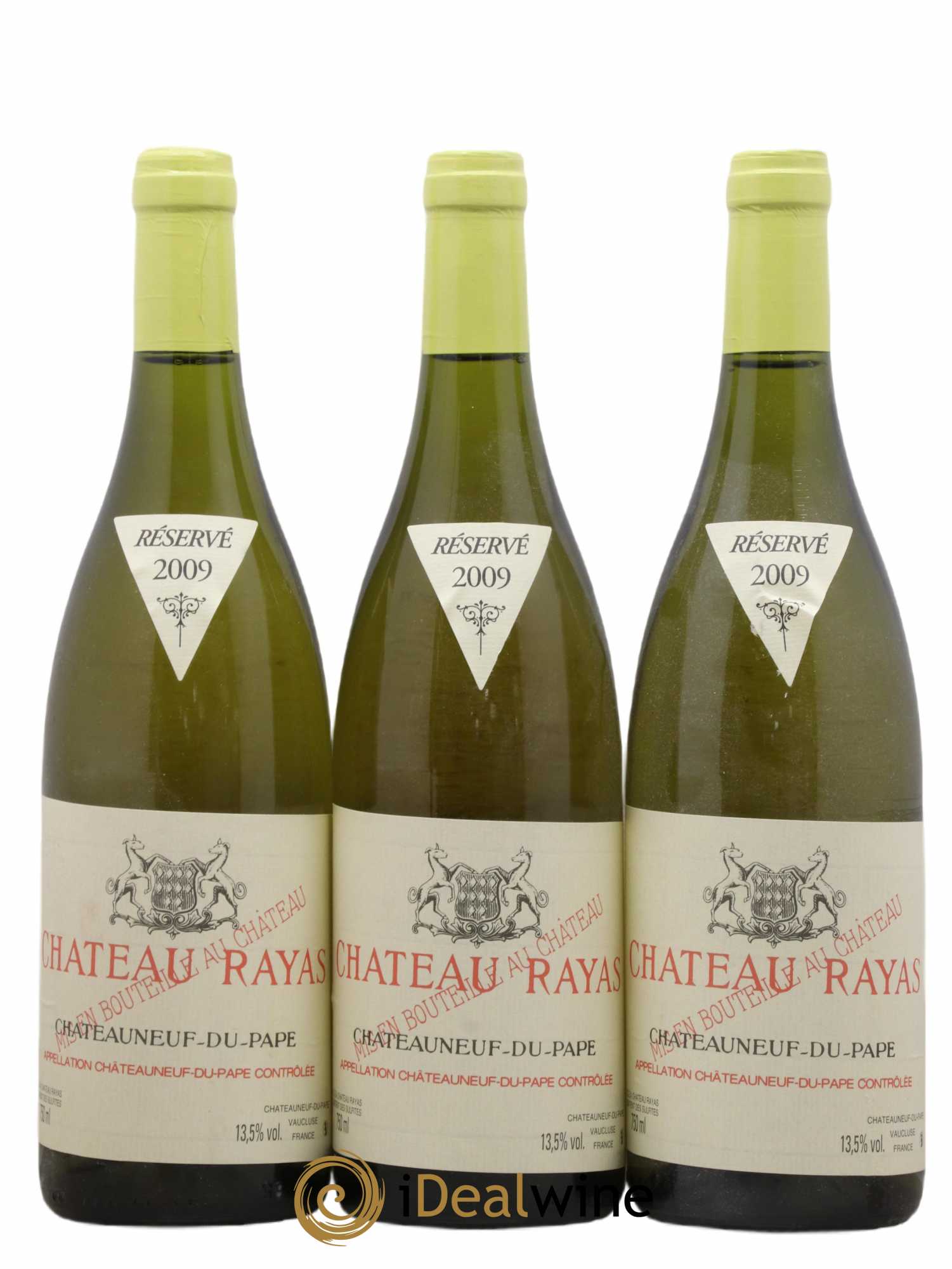Châteauneuf-du-Pape Château Rayas Emmanuel Reynaud 2009 - Lot de 3 bouteilles - 0
