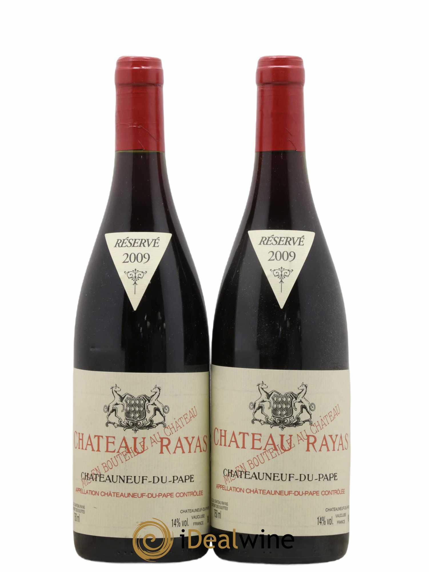 Châteauneuf-du-Pape Château Rayas Emmanuel Reynaud 2009 - Lot de 2 bouteilles - 0