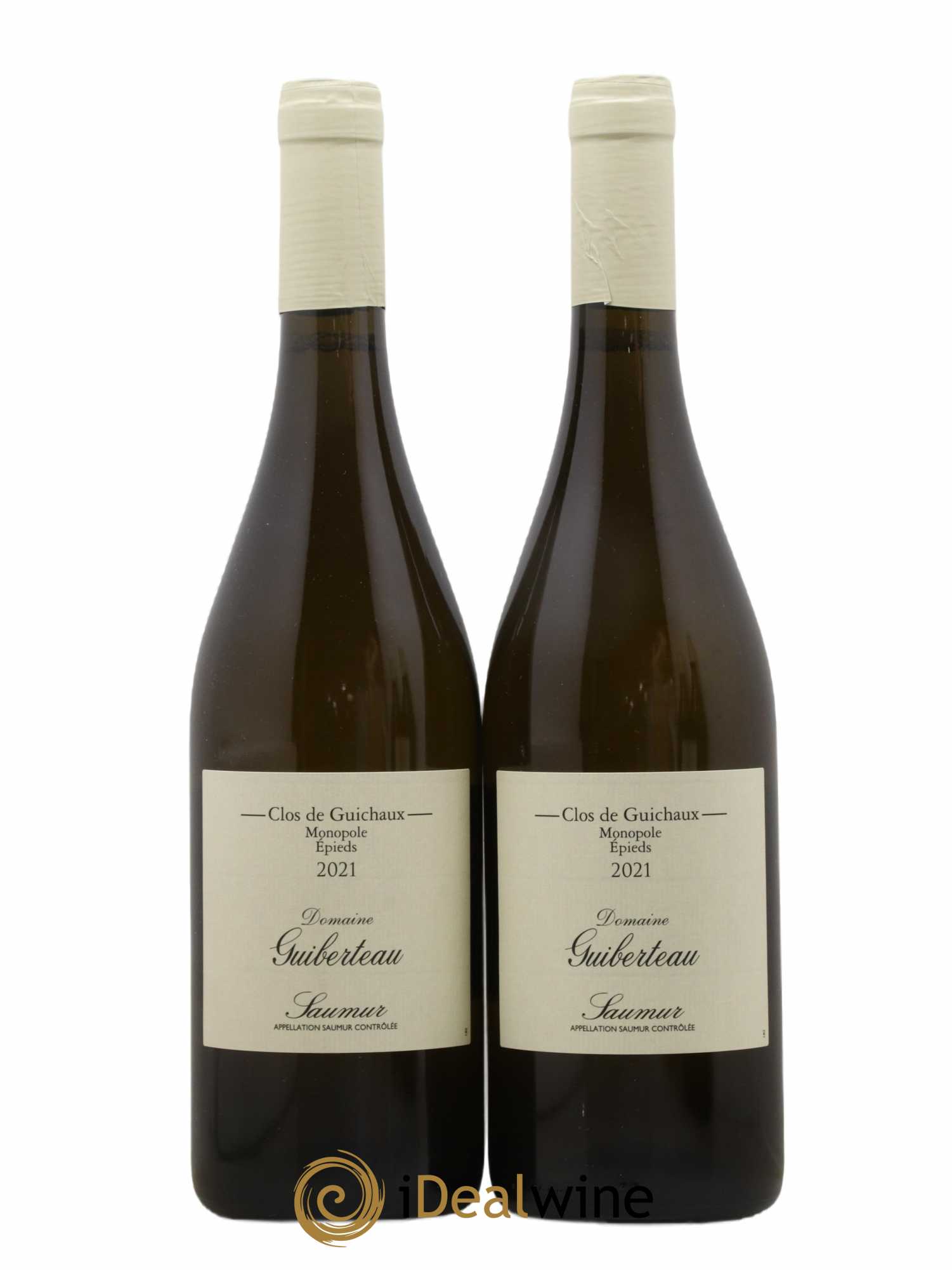 Saumur Clos de Guichaux Domaine Guiberteau 2021 - Lot de 2 bouteilles - 0