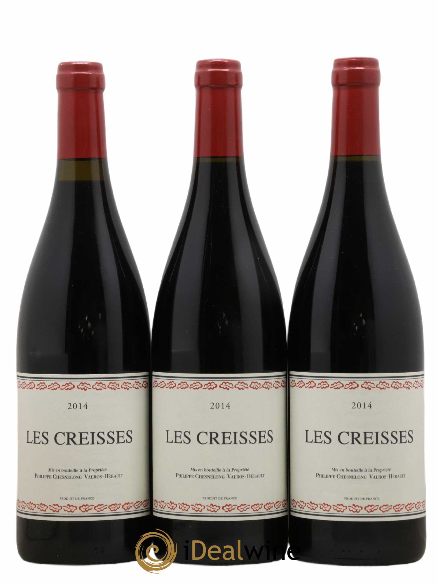 Vin de France Les Creisses Les Creisses (Domaine) 2014 - Lot de 3 bouteilles - 0