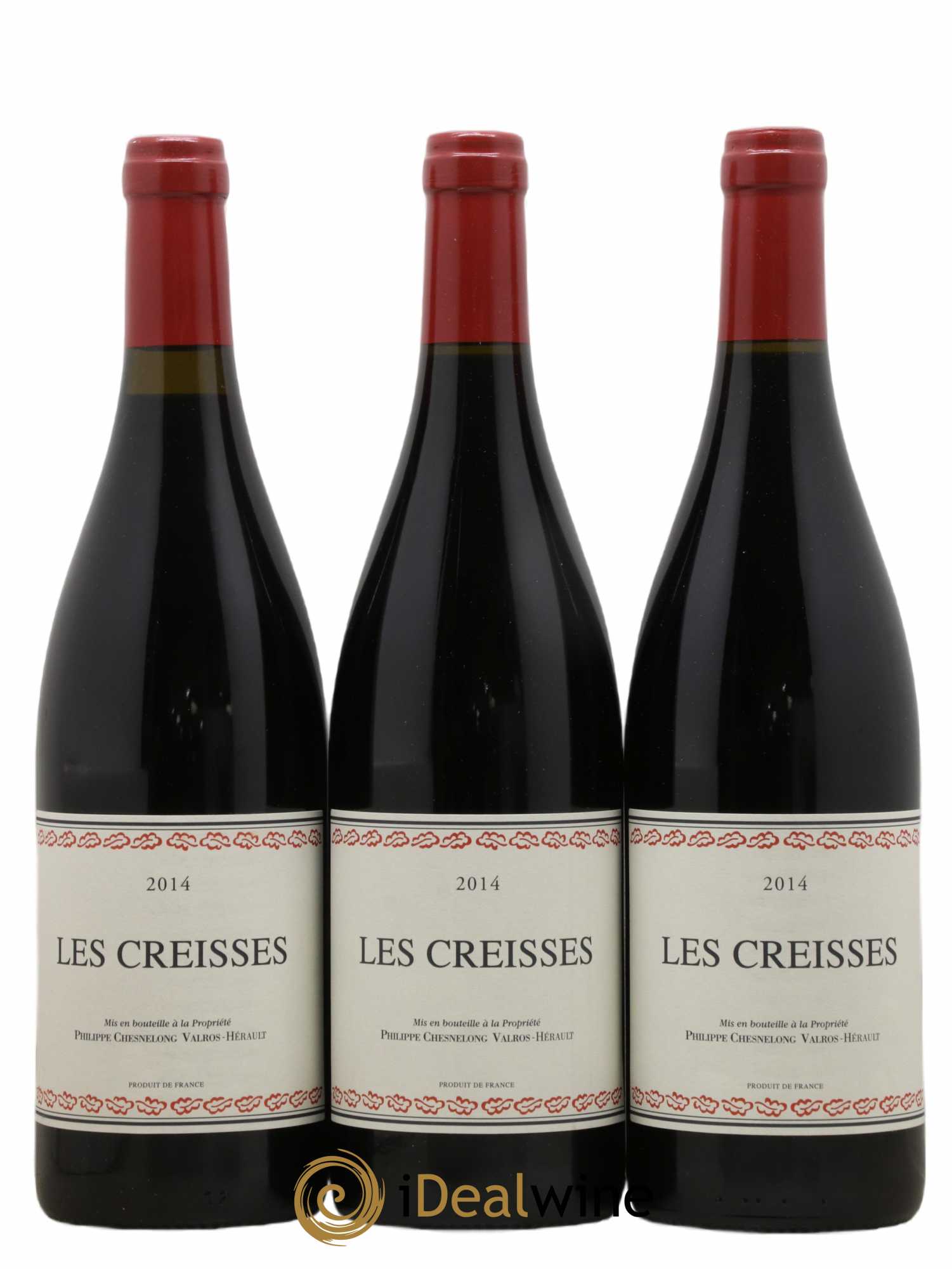 Vin de France Les Creisses Les Creisses (Domaine) 2014 - Lot de 3 bouteilles - 0