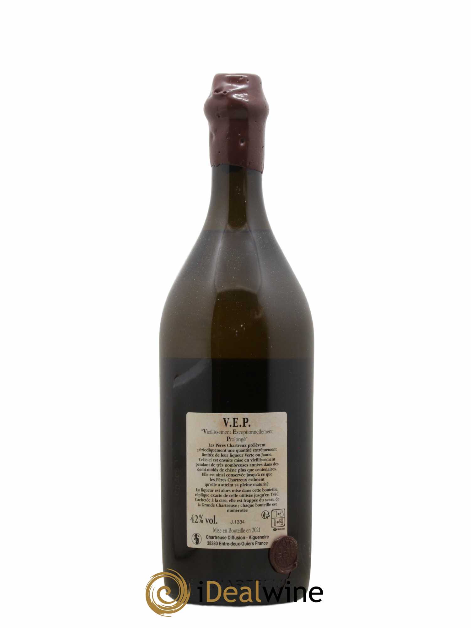 Chartreuse VEP (Vieillissement Exceptionnel Prolongé) Pères Chartreux - Lotto di 1 litro - 1