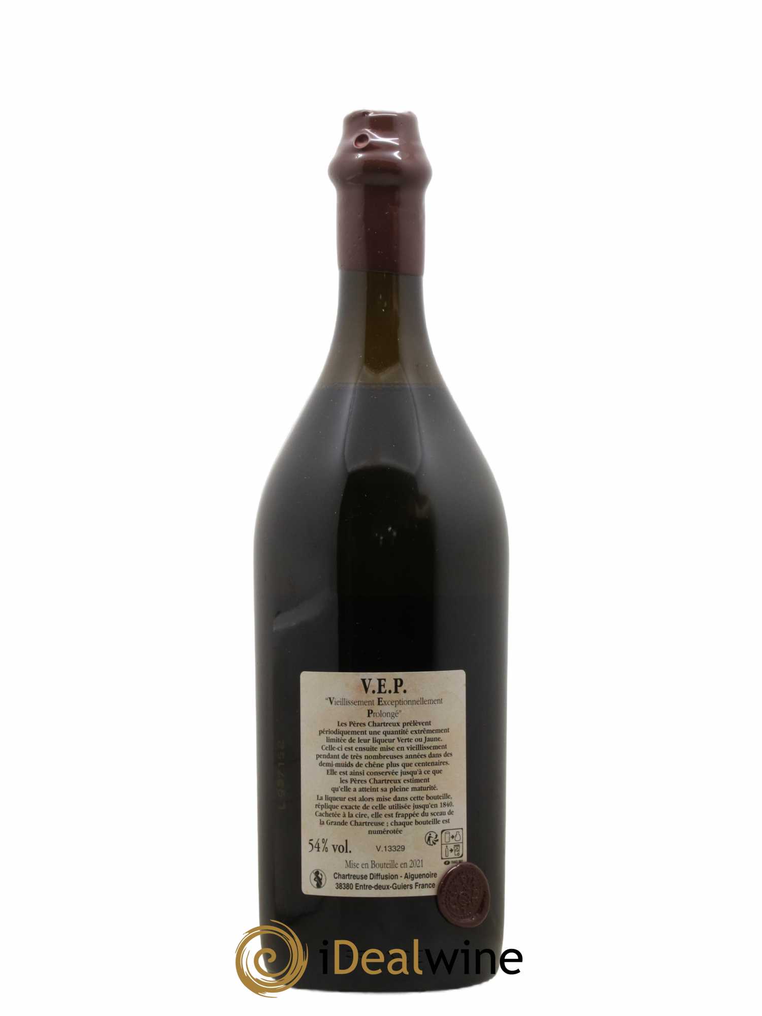 Chartreuse VEP (Vieillissement Exceptionnel Prolongé) Pères Chartreux - Lot de 1 litre - 1