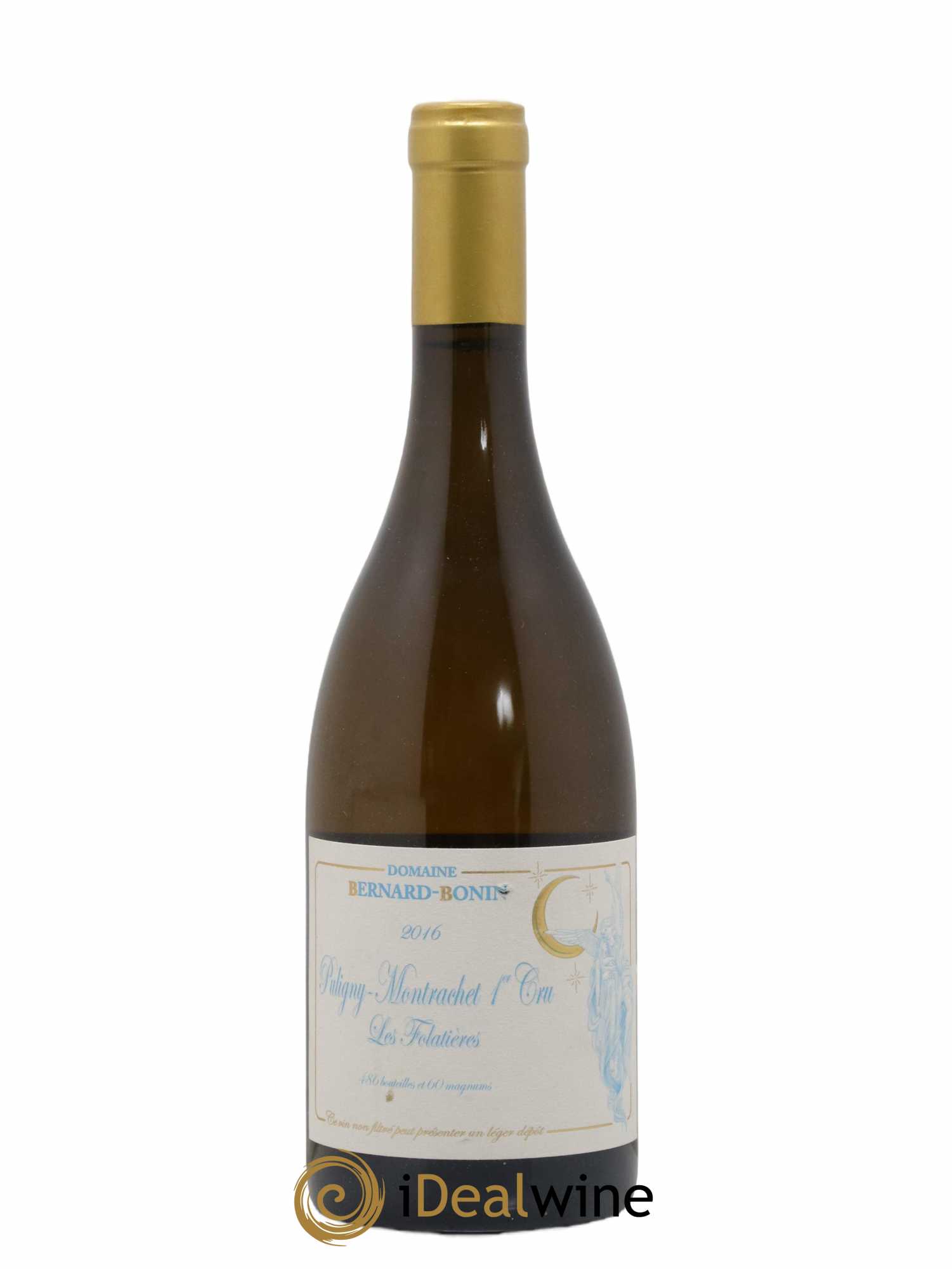 Puligny-Montrachet 1er Cru Les Folatières Bernard Bonin 2016 - Lot de 1 bouteille - 0