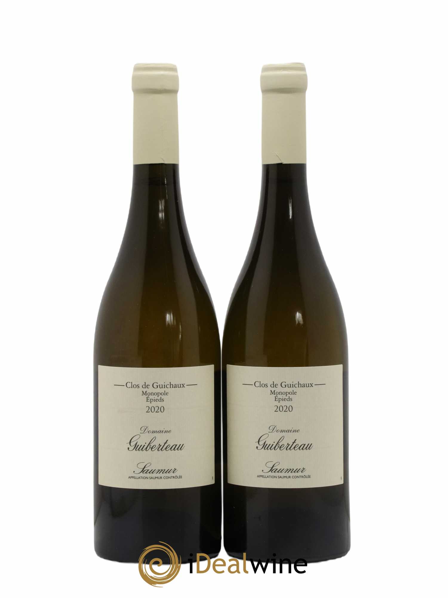 Saumur Clos de Guichaux Domaine Guiberteau 2020 - Lot de 2 bouteilles - 0
