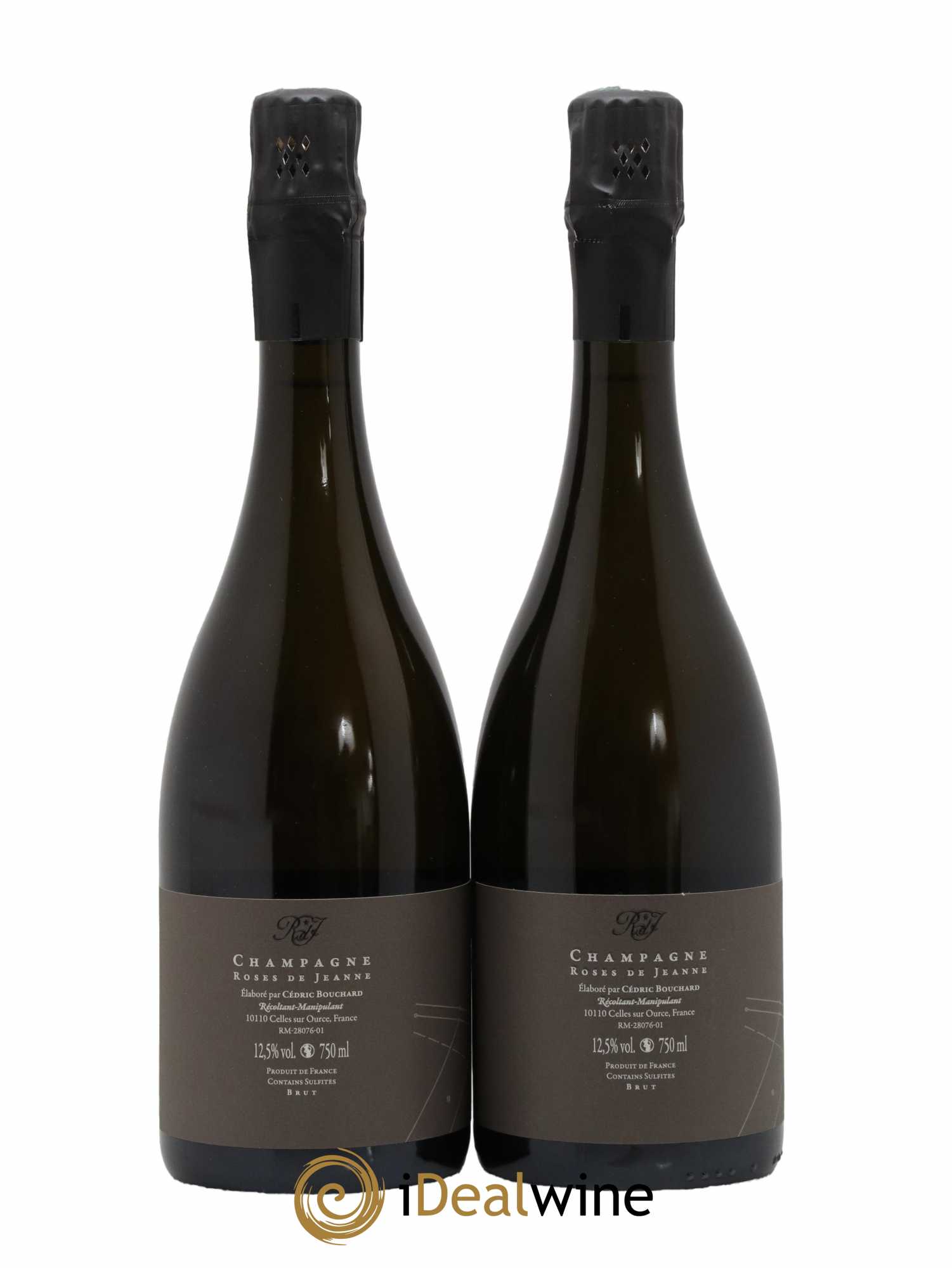 Roses de Jeanne La Haute-Lemblé Cédric Bouchard 2018 - Lot de 2 bouteilles - 1