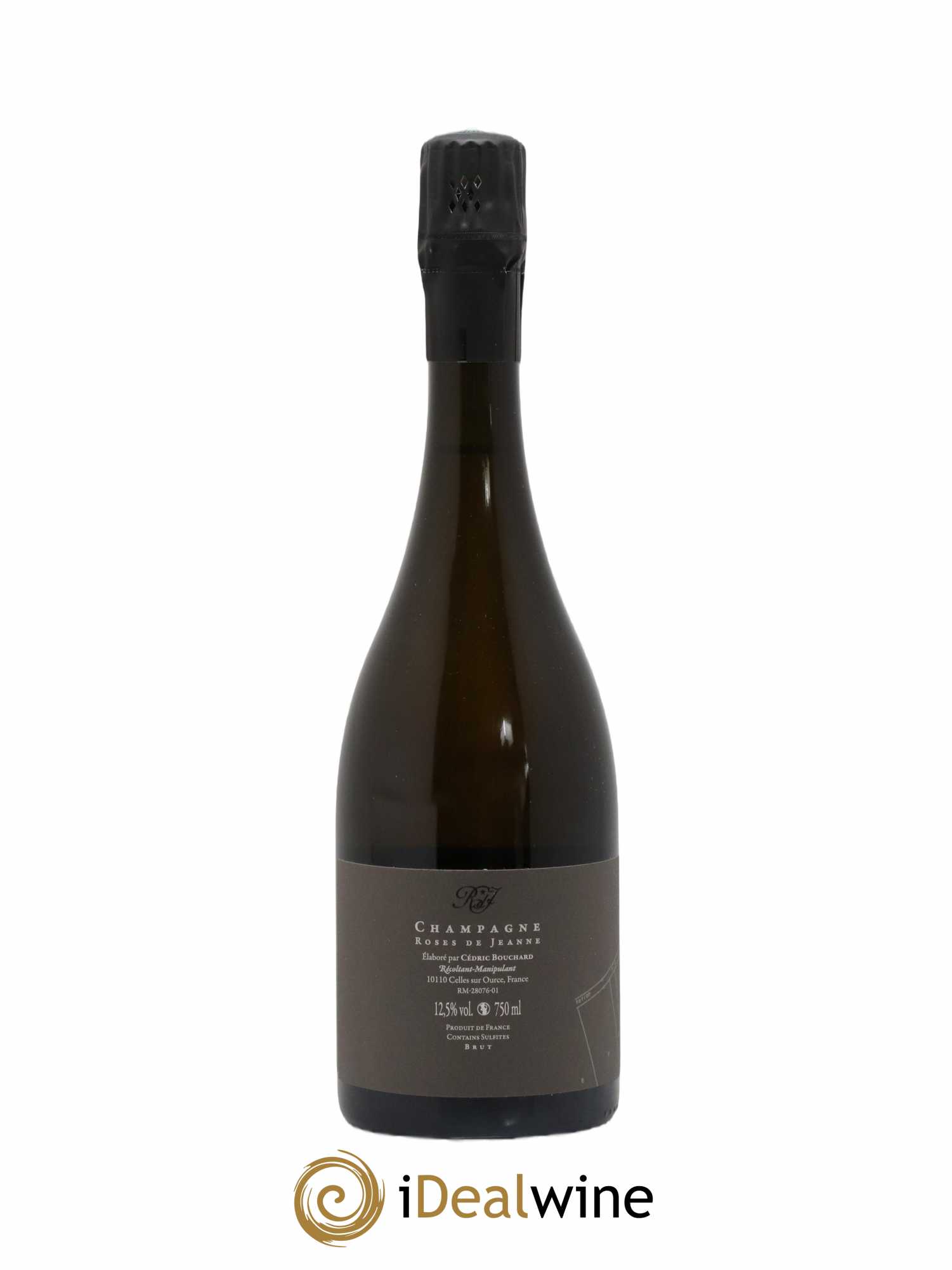 Roses de Jeanne Côte de Val Vilaine Blanc de Noirs Cédric Bouchard 2020 - Lot of 1 bottle - 1