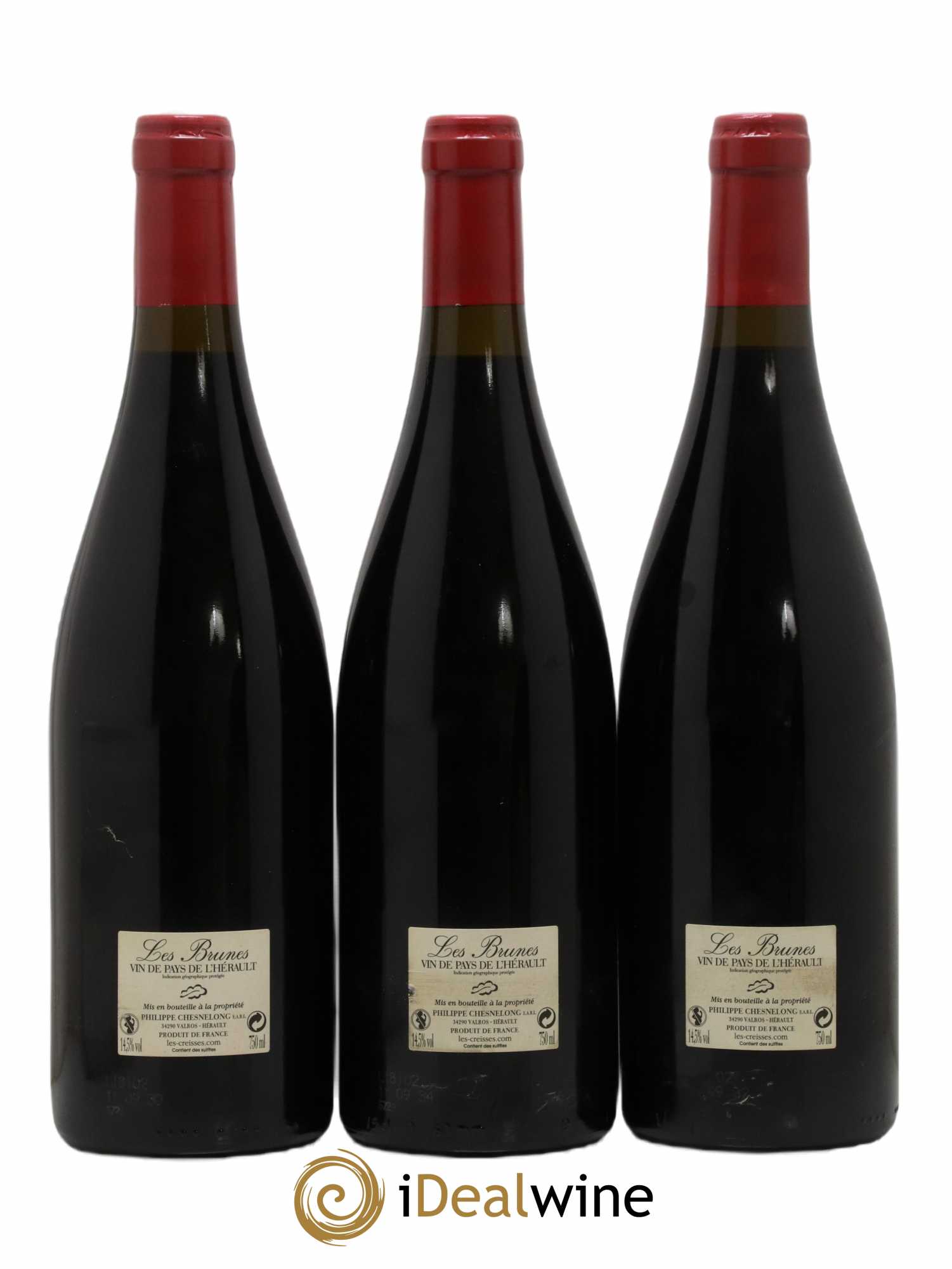 Vin de France Les Brunes Les Creisses (Domaine) 2016 - Lot de 12 bouteilles - 2