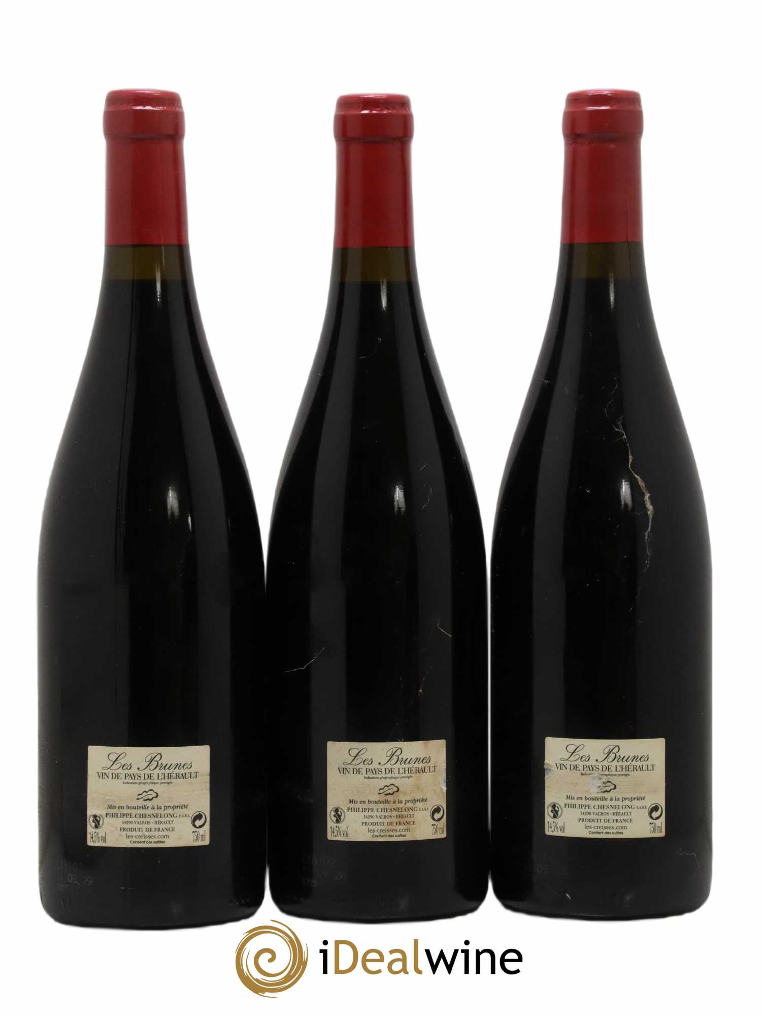 Vin de France Les Brunes Les Creisses (Domaine) 2016 - Lot de 12 bouteilles - 4