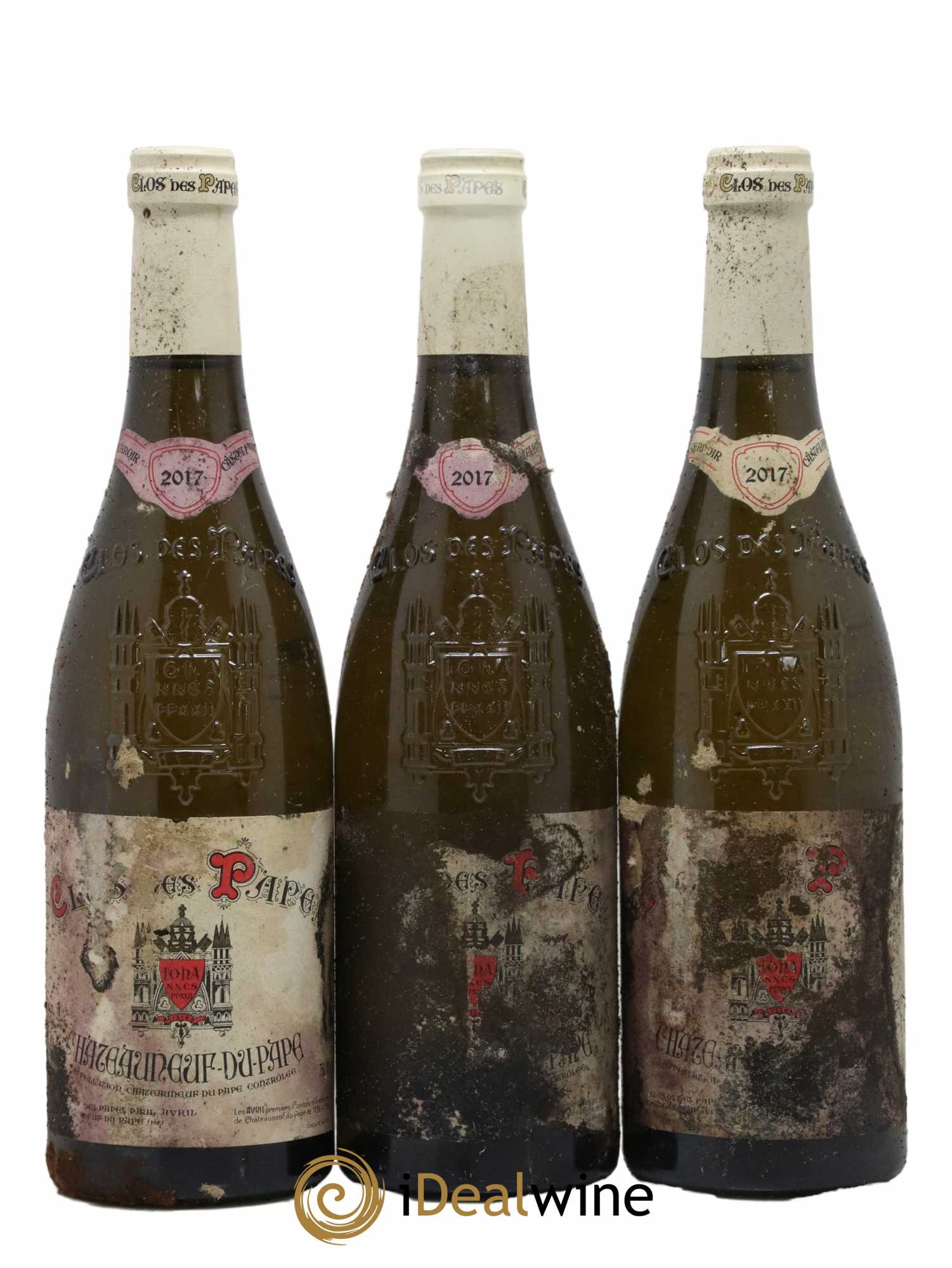 Châteauneuf-du-Pape Clos des Papes - Paul Avril 2017 - Lot de 12 bouteilles - 4